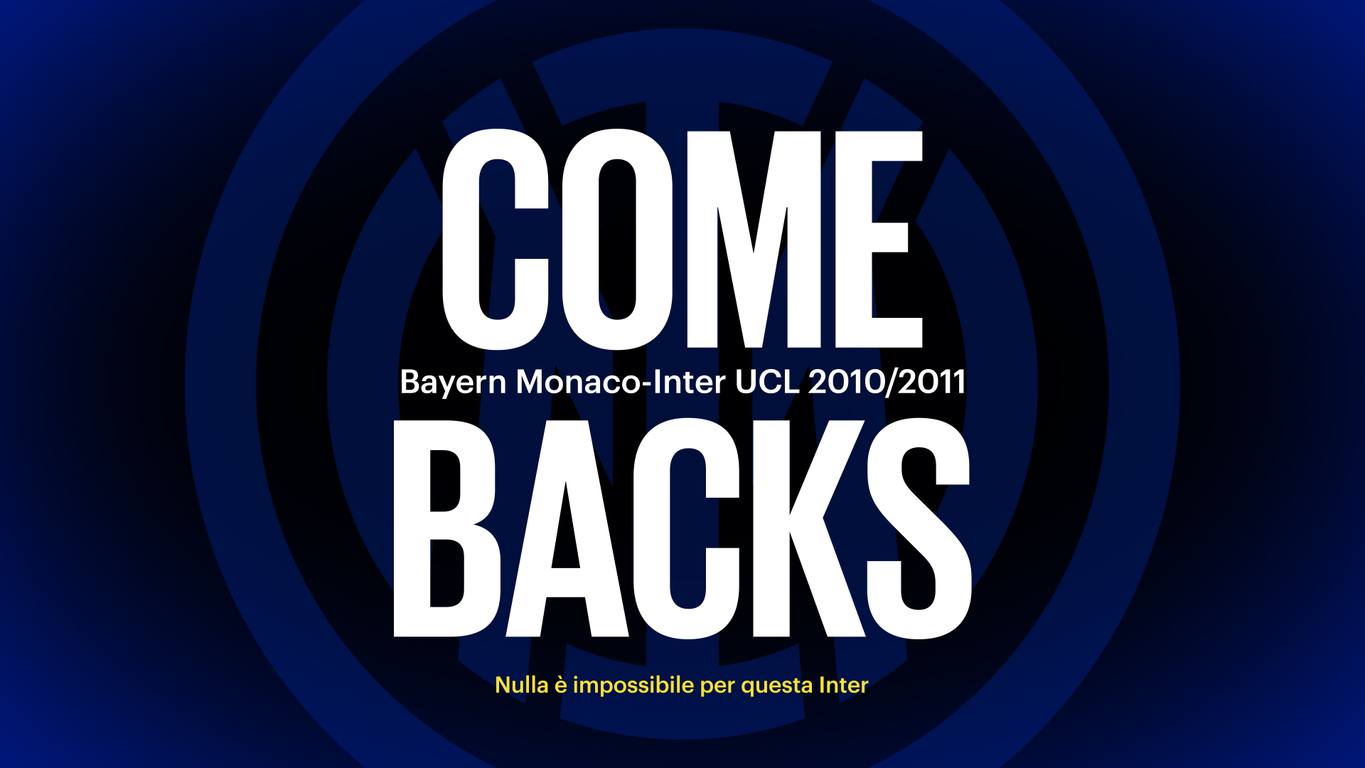 Inter Comebacks Pt 02 Bayern Inter 2010 11