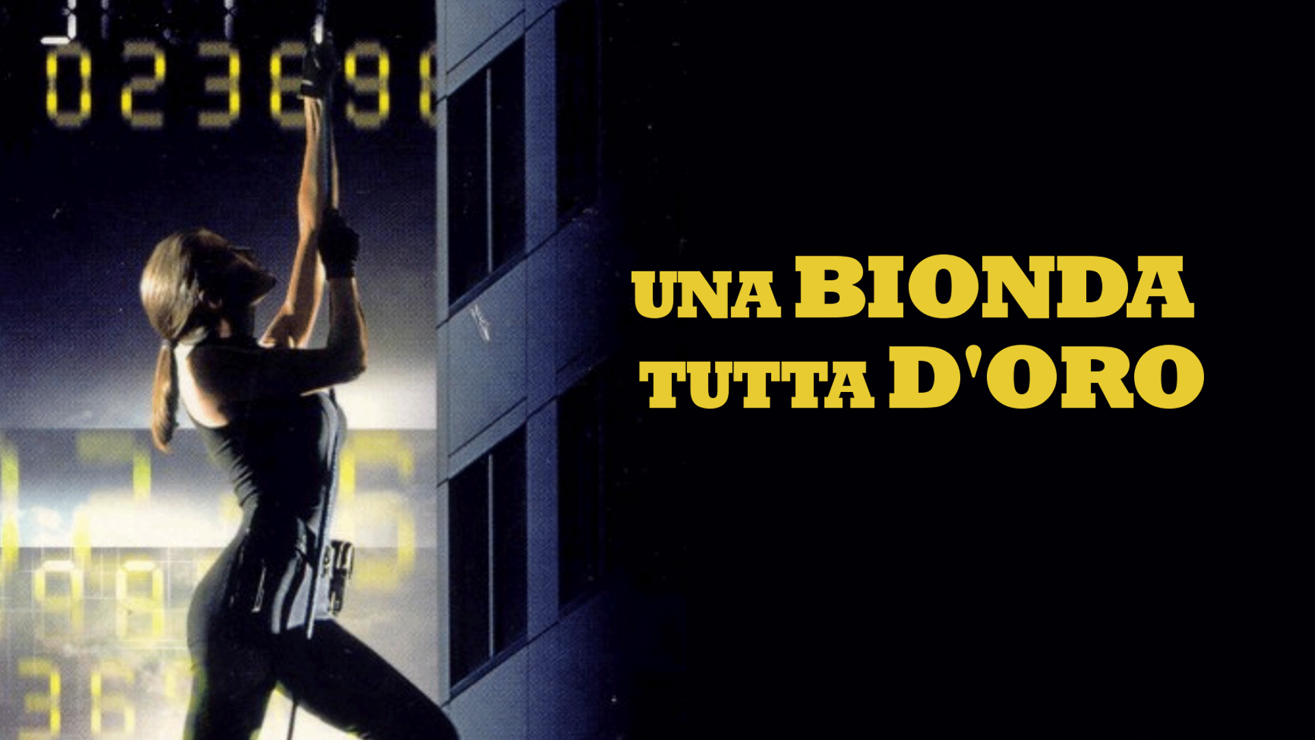 Una bionda tutta d'oro