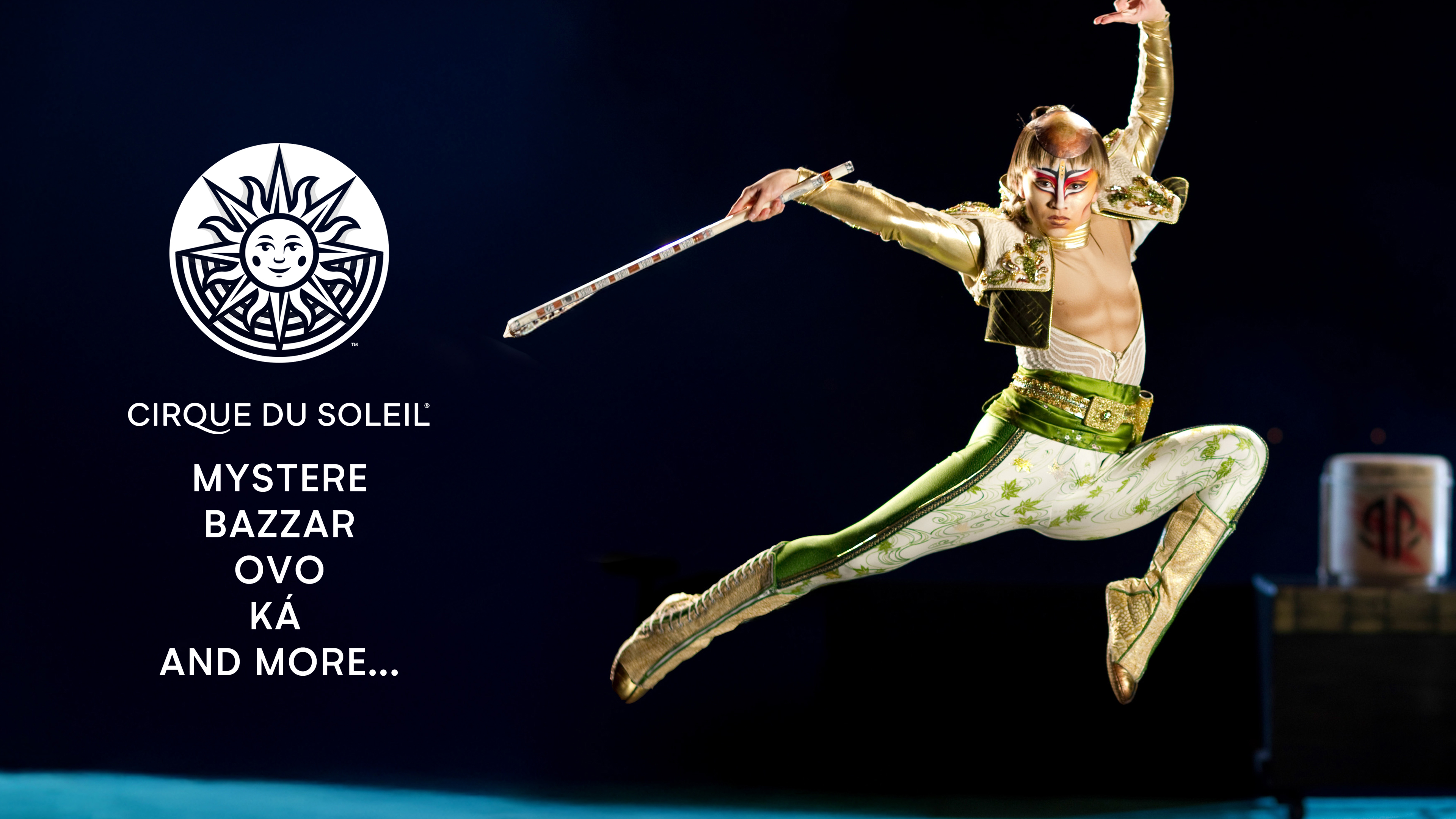 Mystere, Bazzar, OVO, KA, and More..