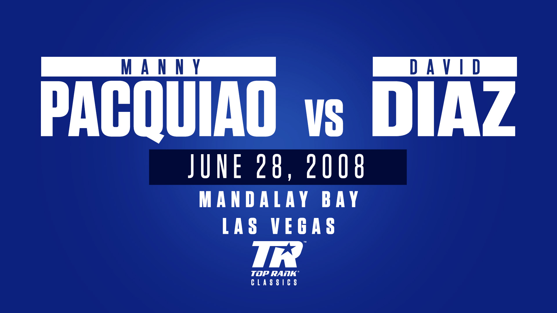 Manny Pacquiao vs David Diaz