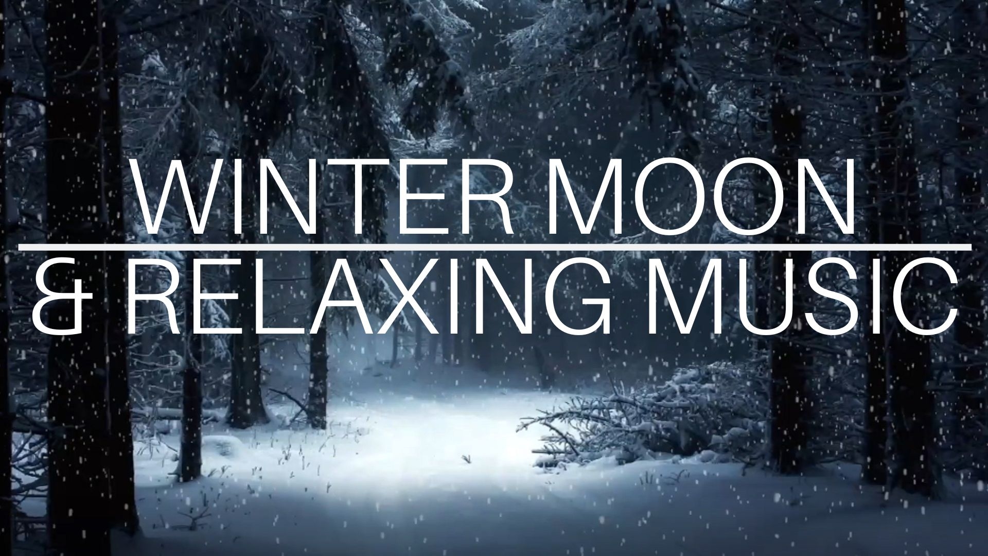 Winter Moon & Relaxing Music