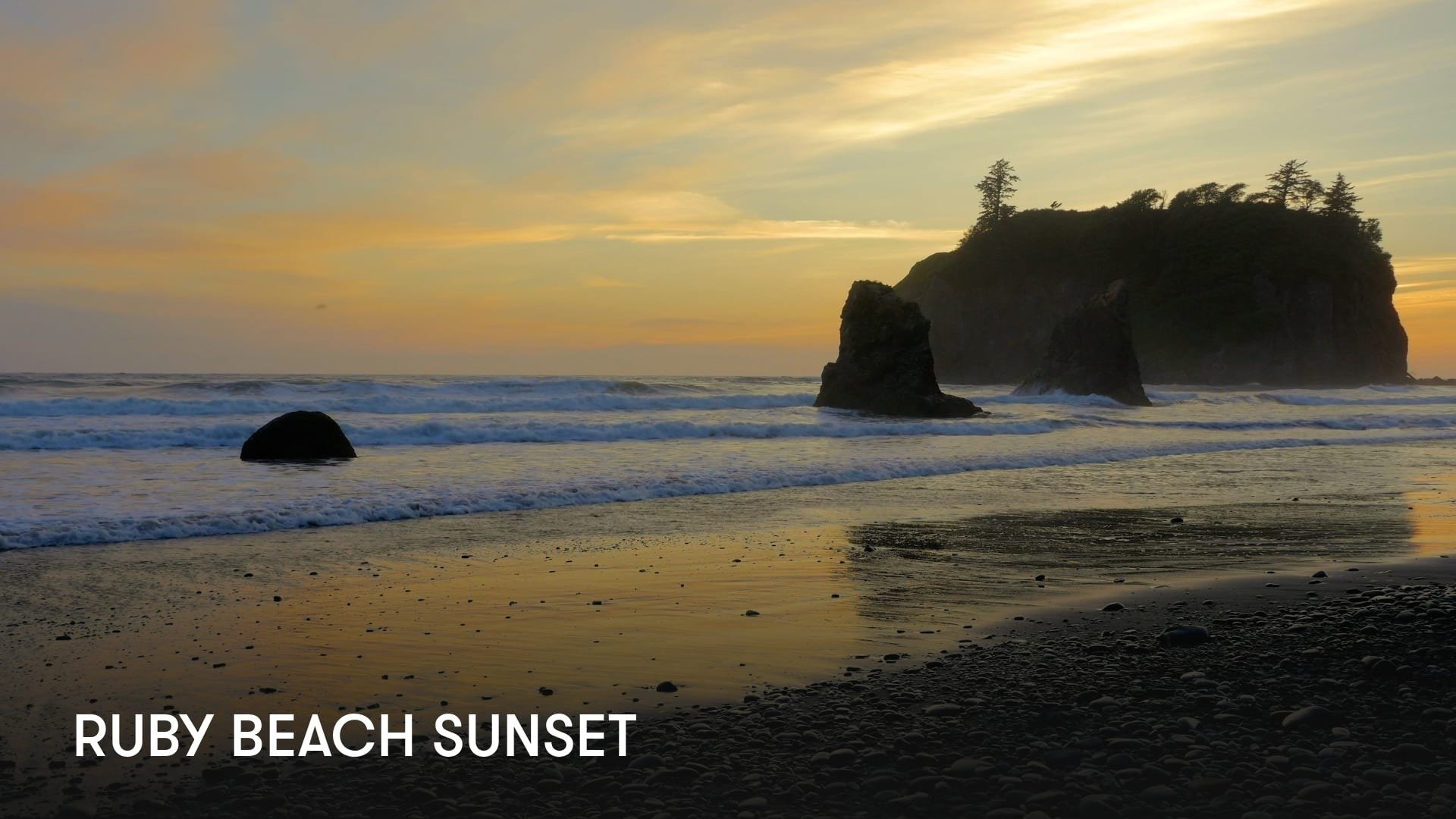 Ruby Beach Sunset