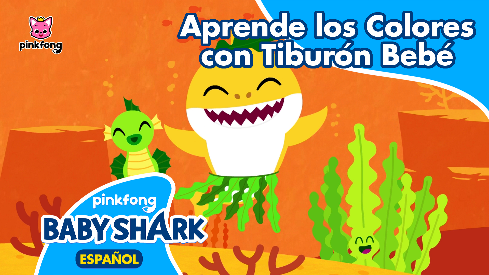 Aprende los Colores con Tiburón Bebé