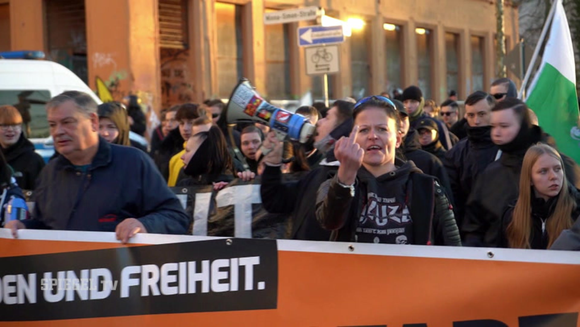 Wenig weltoffen: Rechter Protest gegen Kulturhauptstadt Chemnitz