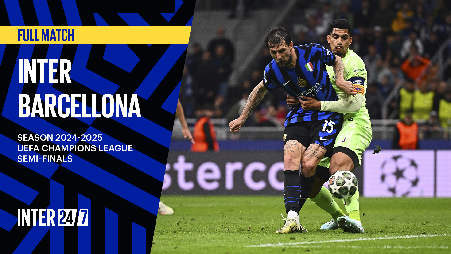 Champions League Inter-Barcelona 2024/2025