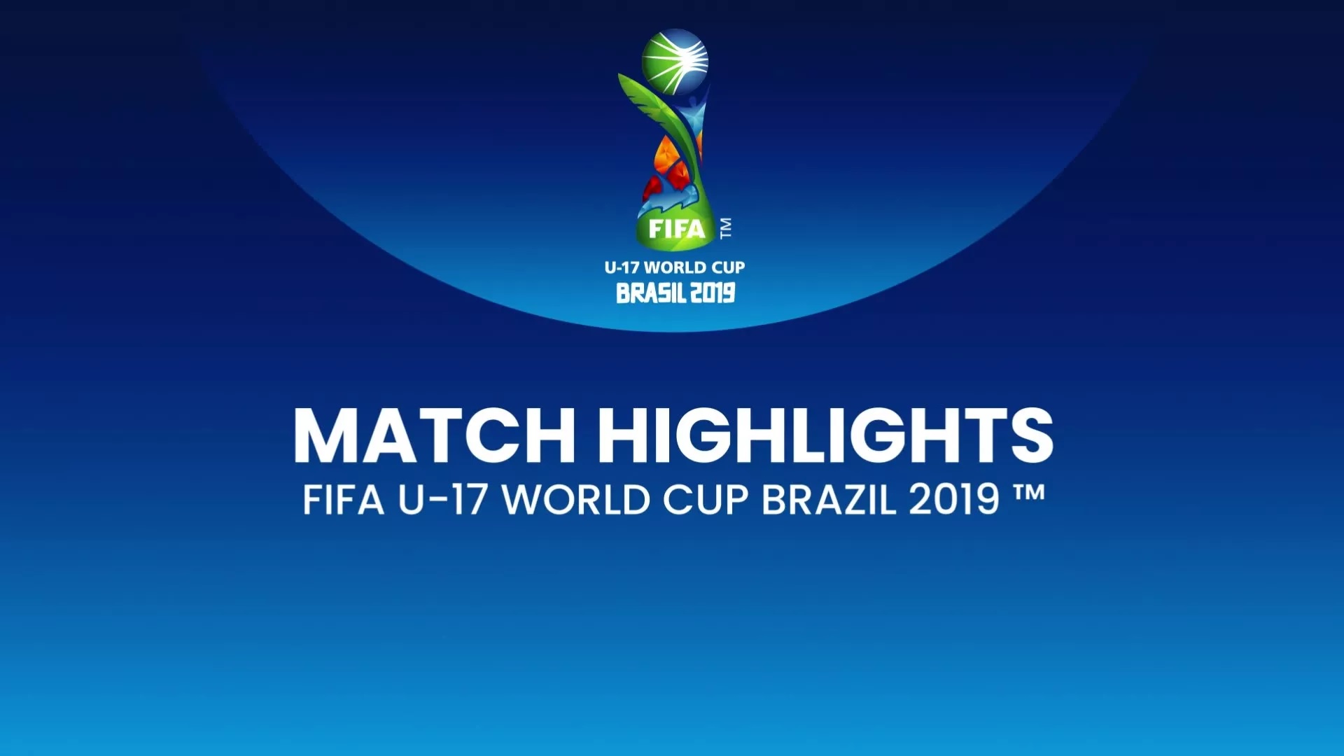 Highlights der FIFA U-17-Weltmeisterschaft Brasilien 2019™