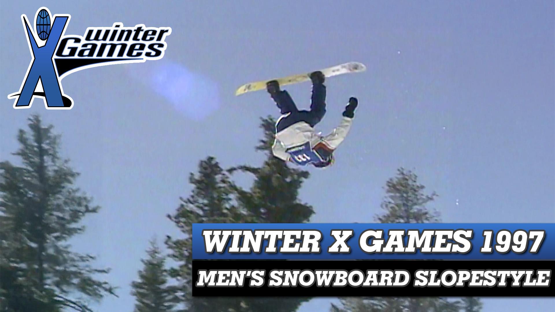 Winter X Games 1997: Men's Snowboard Slopestyle