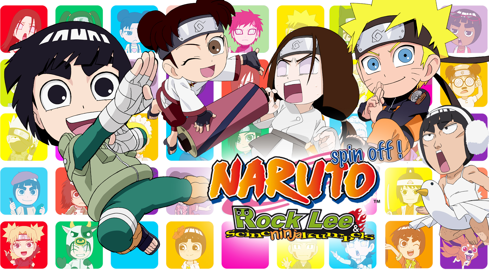 Naruto Spin Off! Rock Lee & seine Ninja Kumpels – S02E03 – Wir laden Gaara ein! / Mission Herbst-Diät!