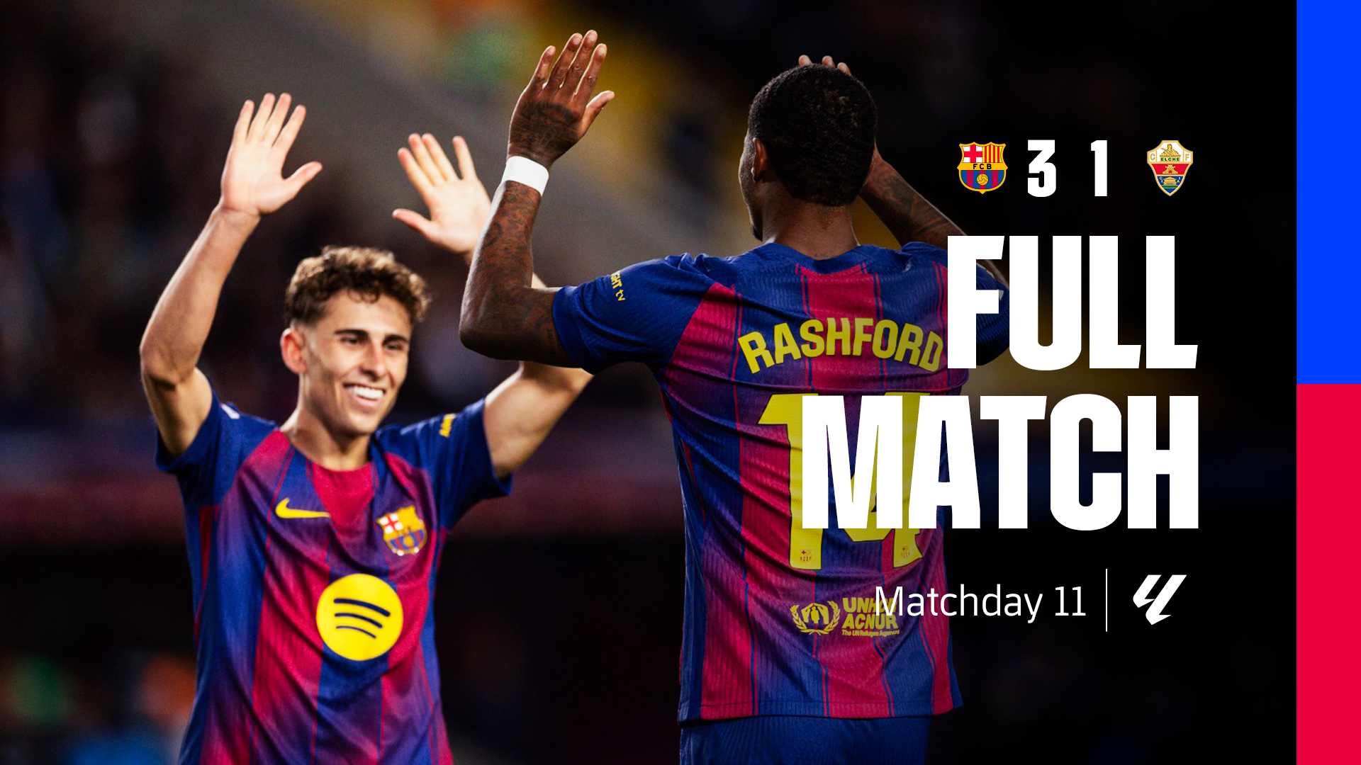 PARTIDO COMPLETO | Barça - Elche | La Liga 2025/26