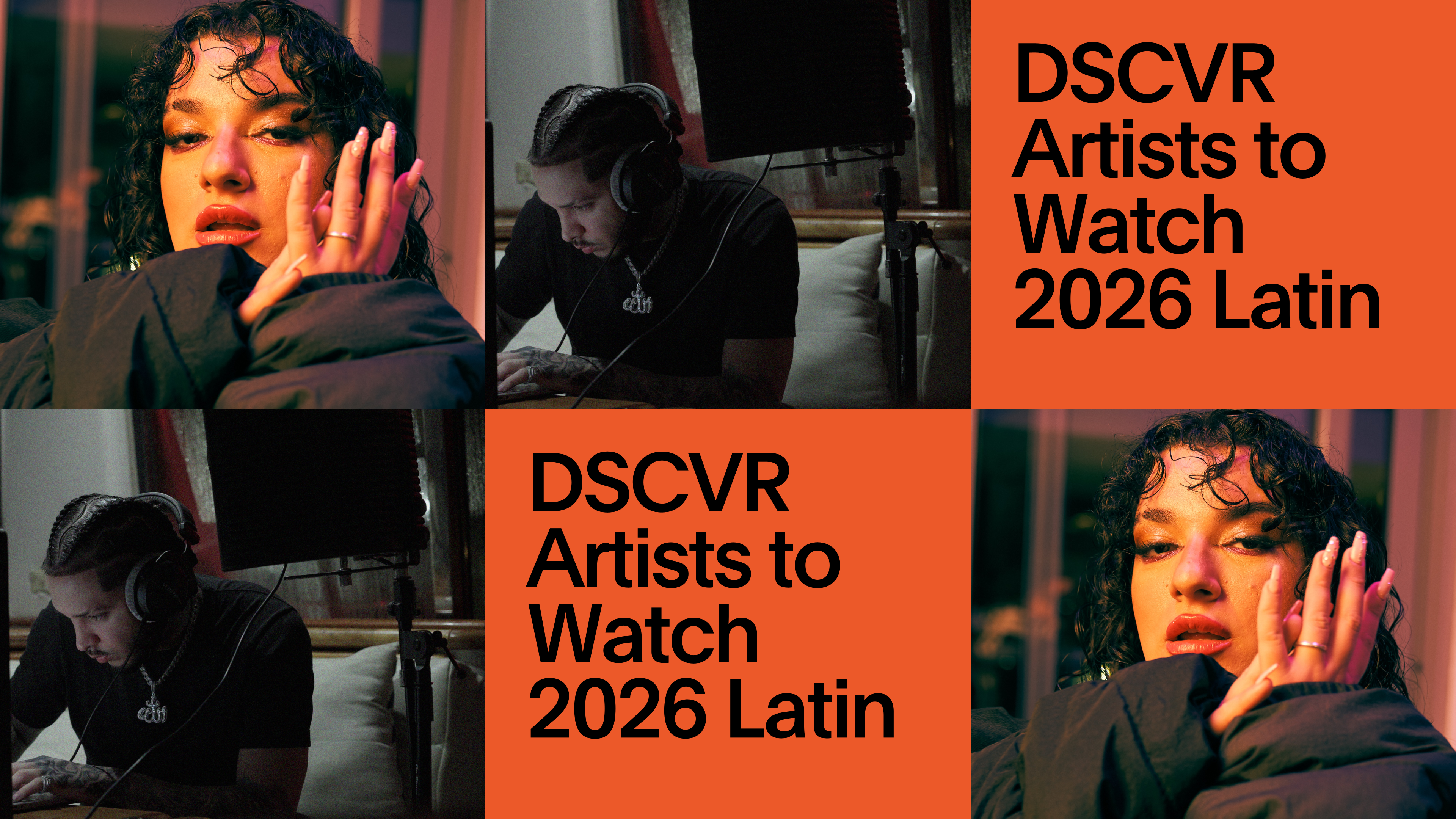 DSCVR Artists to Watch 2026 Latin