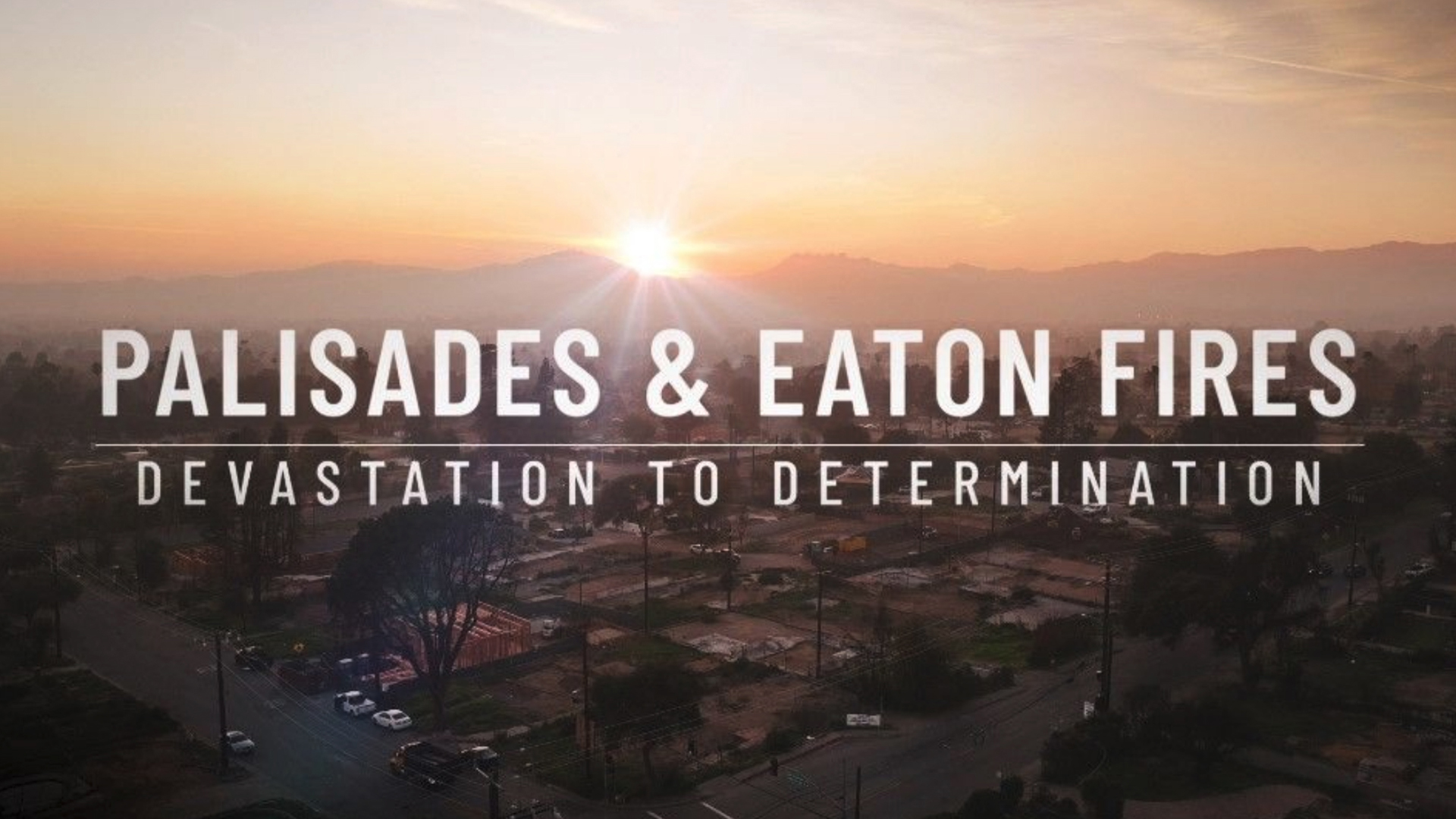 Palisades and Eaton Fires: Devastation to Determination