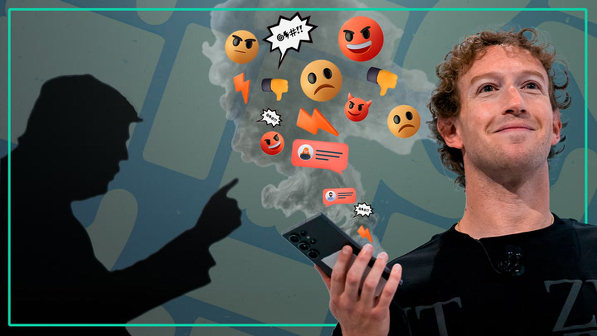 SPIEGEL Shortcut zum Kurswechsel bei Meta: Wie Mark Zuckerberg seine Plattformen umbaut