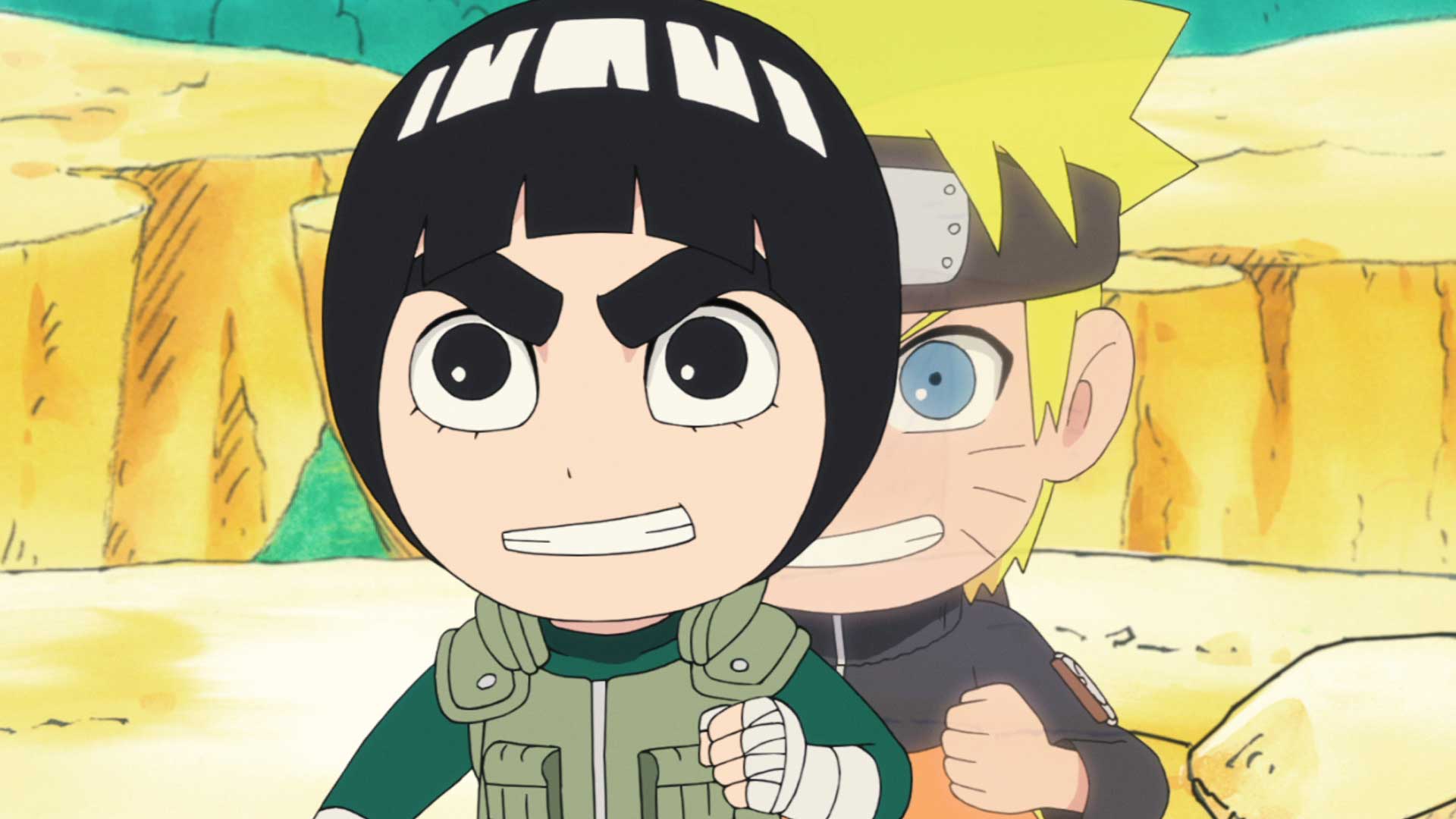 Naruto Spin Off! Rock Lee & seine Ninja Kumpels – S01E23 – Naruto ist Lee und Lee ist Naruto! / Mein Traum ist ein Spaziergang mit dem Kyubi!