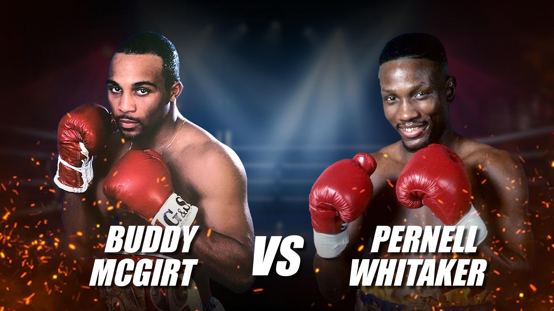 Buddy McGirt vs Pernell Whitaker