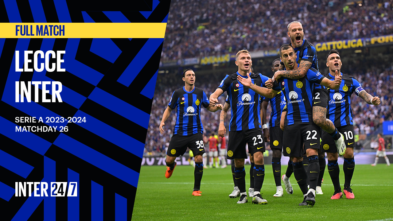 Serie A Lecce-Inter 2023/2024