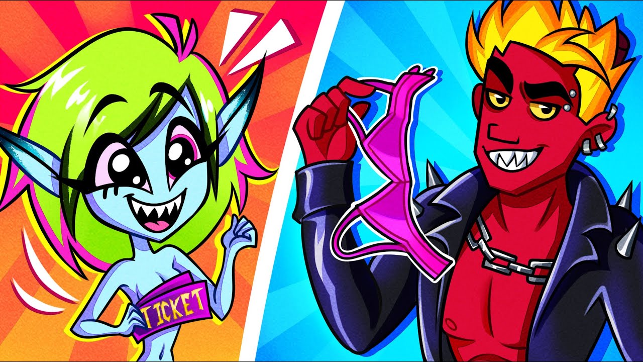 La chica más excéntrica y carismática de la escuela || La loca Greeny