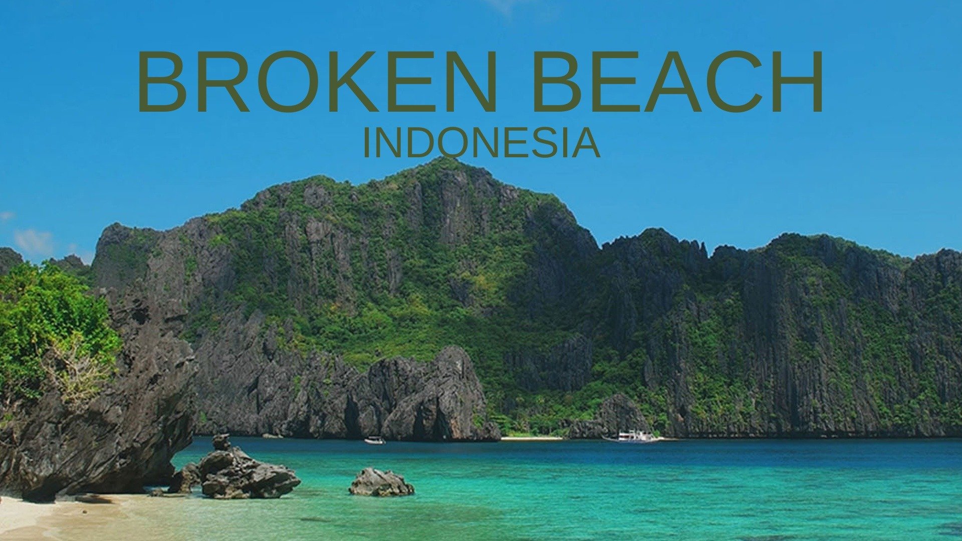 Broken Beach: Indonesia