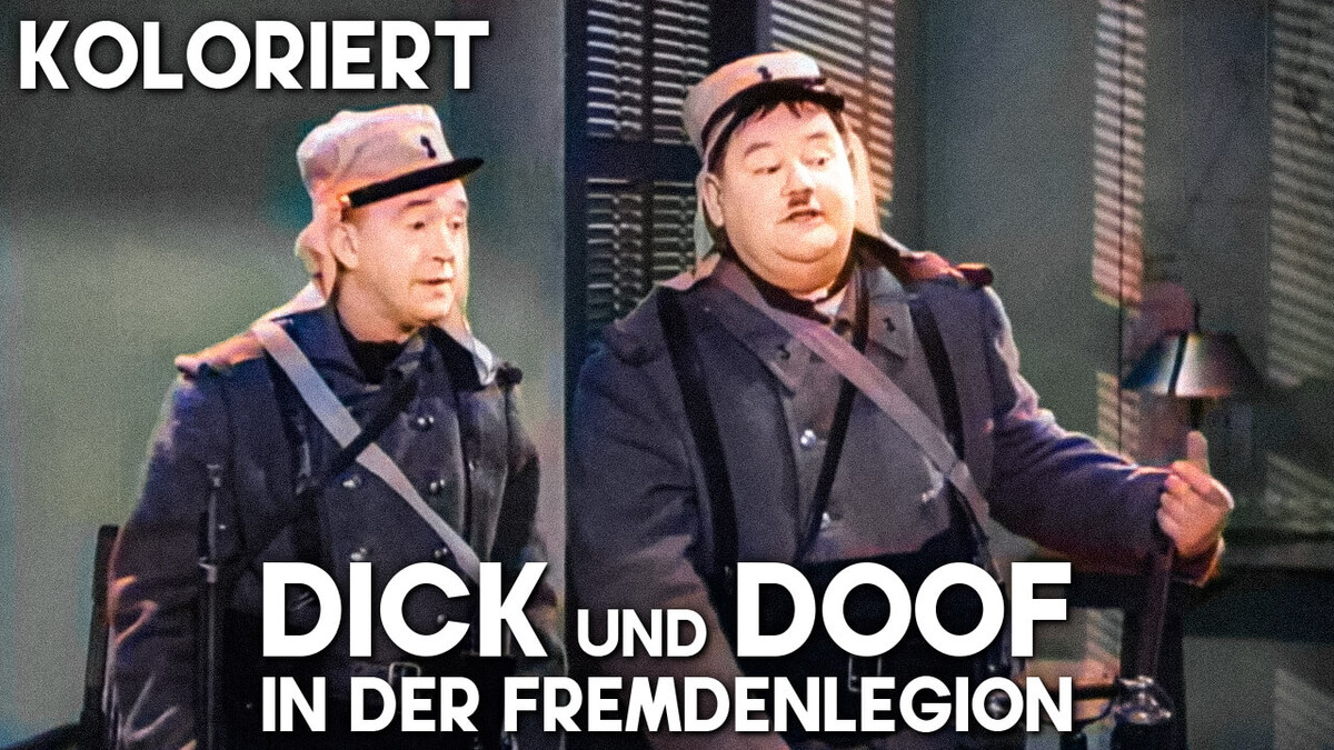 Dick und Doof in der Fremdenlegion