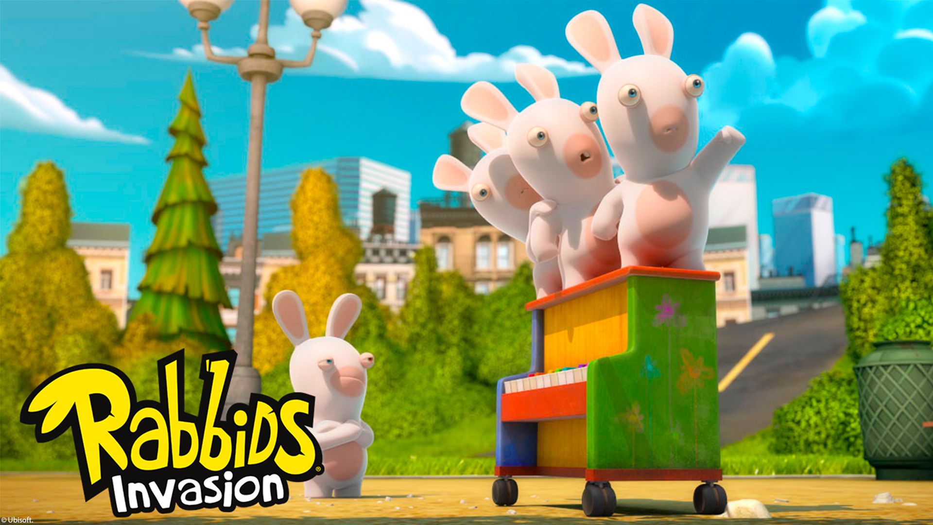 ¡Los Rabbids apuntan a la luna!