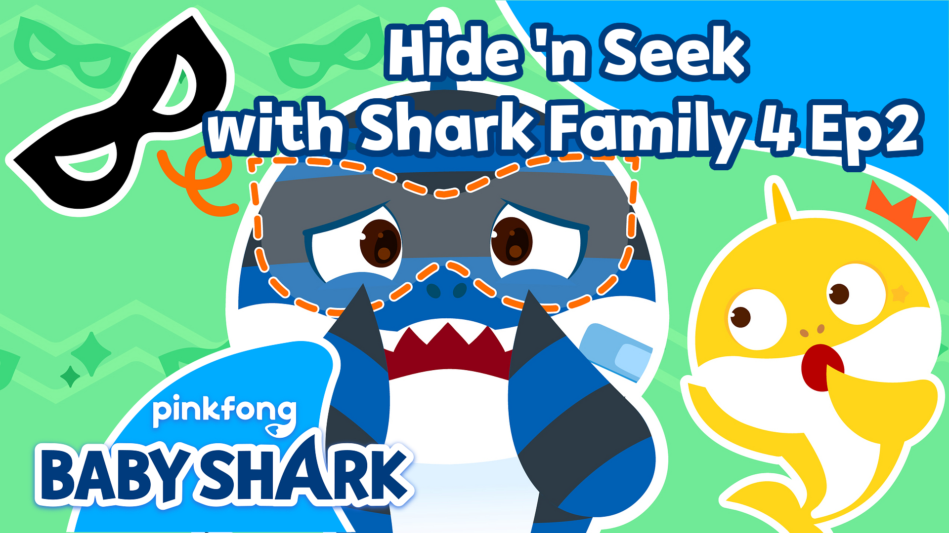 Hide 'n Seek with Shark Family 4 ep2