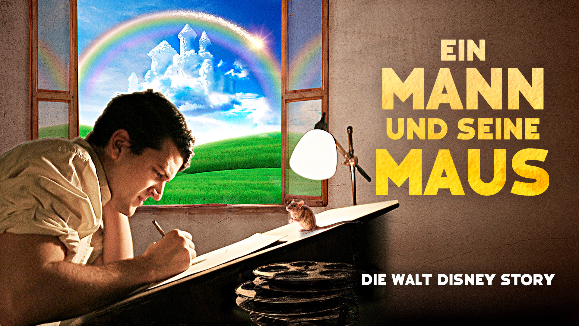 Ein Mann und seine Maus