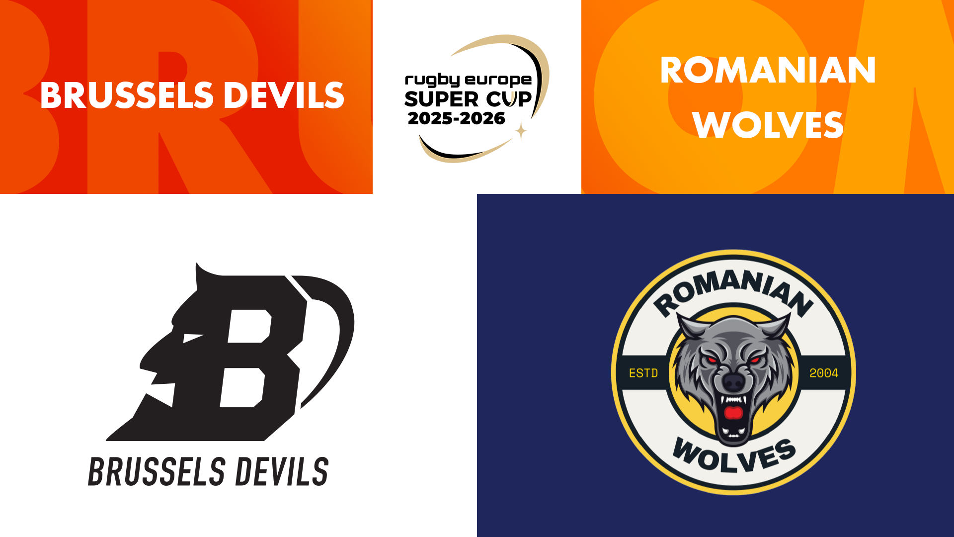 LIVE | Brussels Devils v Romanian Wolves | Rugby Europe Super Cup 2025/26