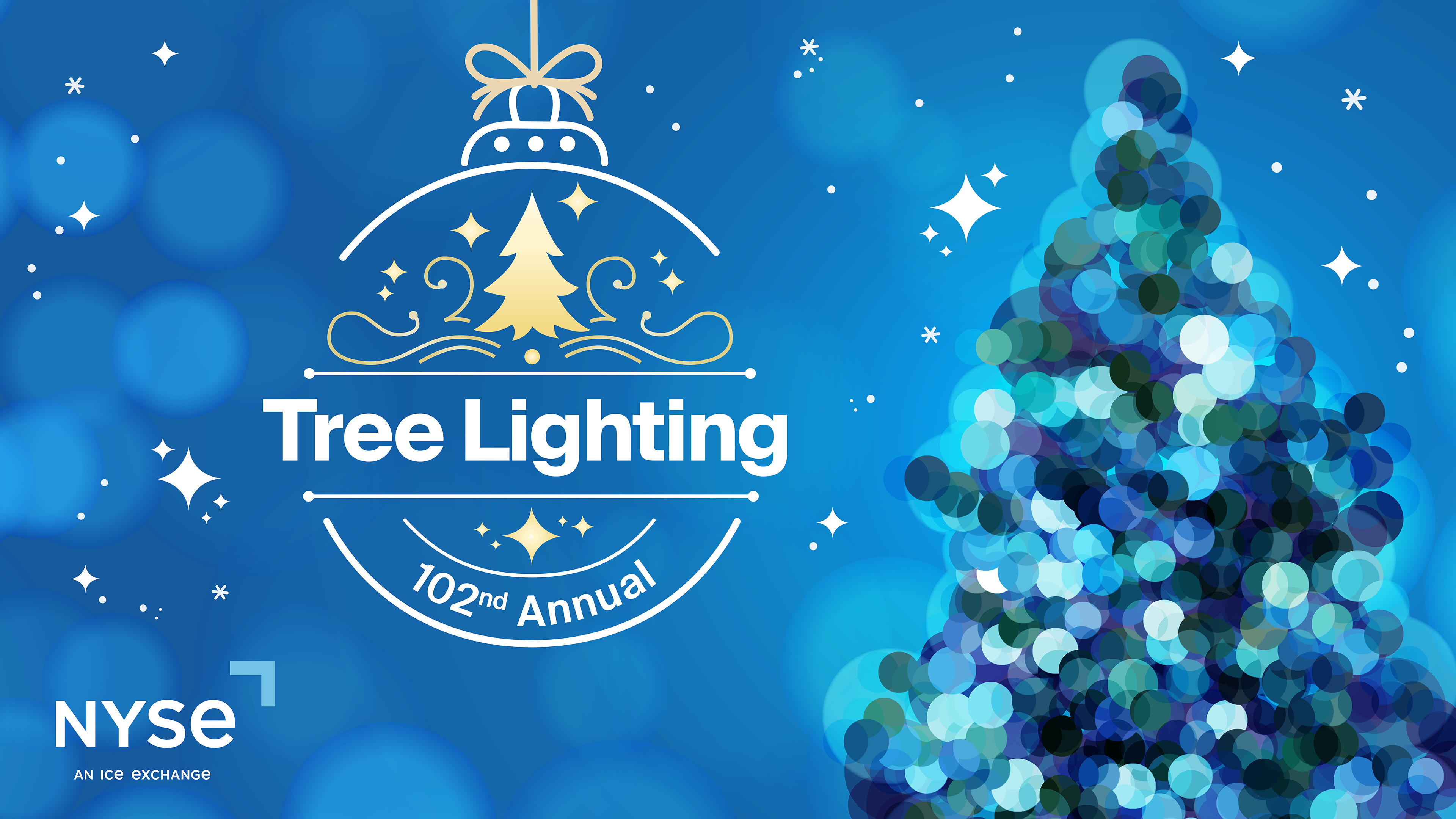 102nd Annual New York Stock Exchange Tree Lighting