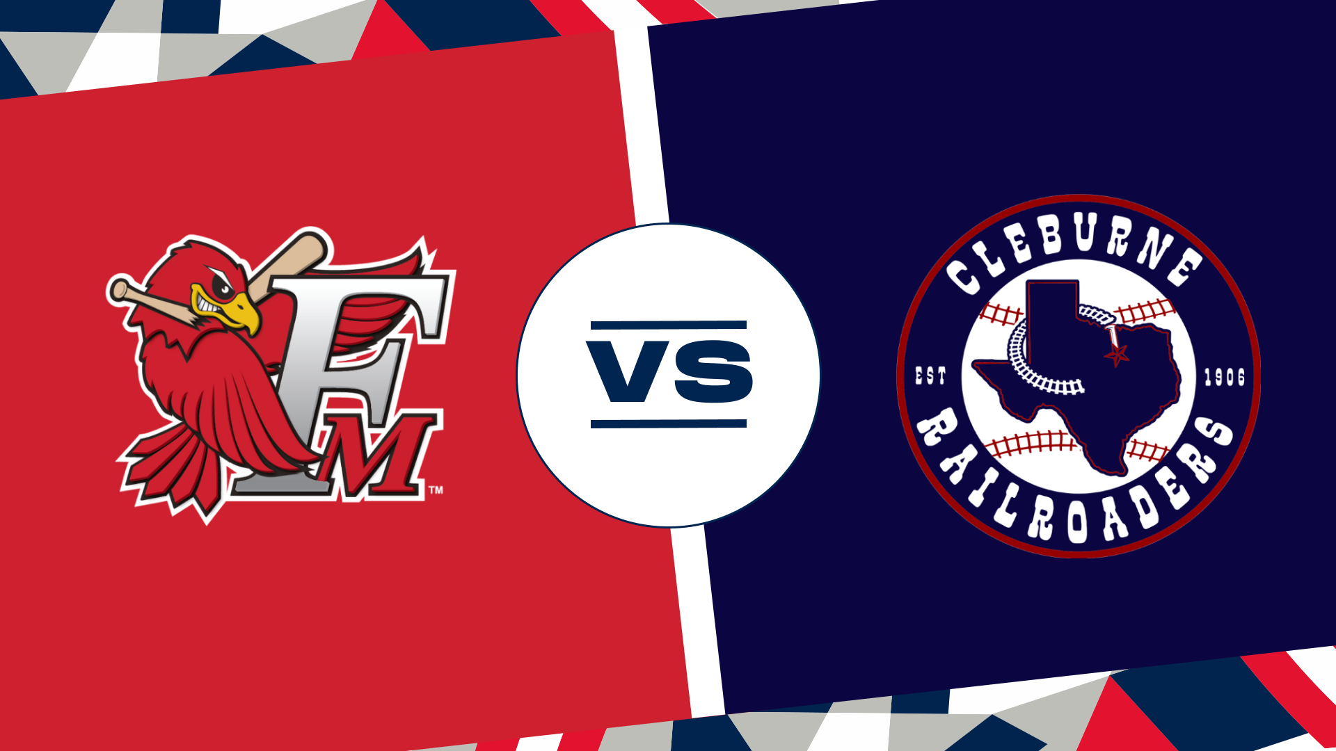 Baseball: AAPB 2025 Season - Cleburne Railroaders at Fargo-Moorhead Redhawks