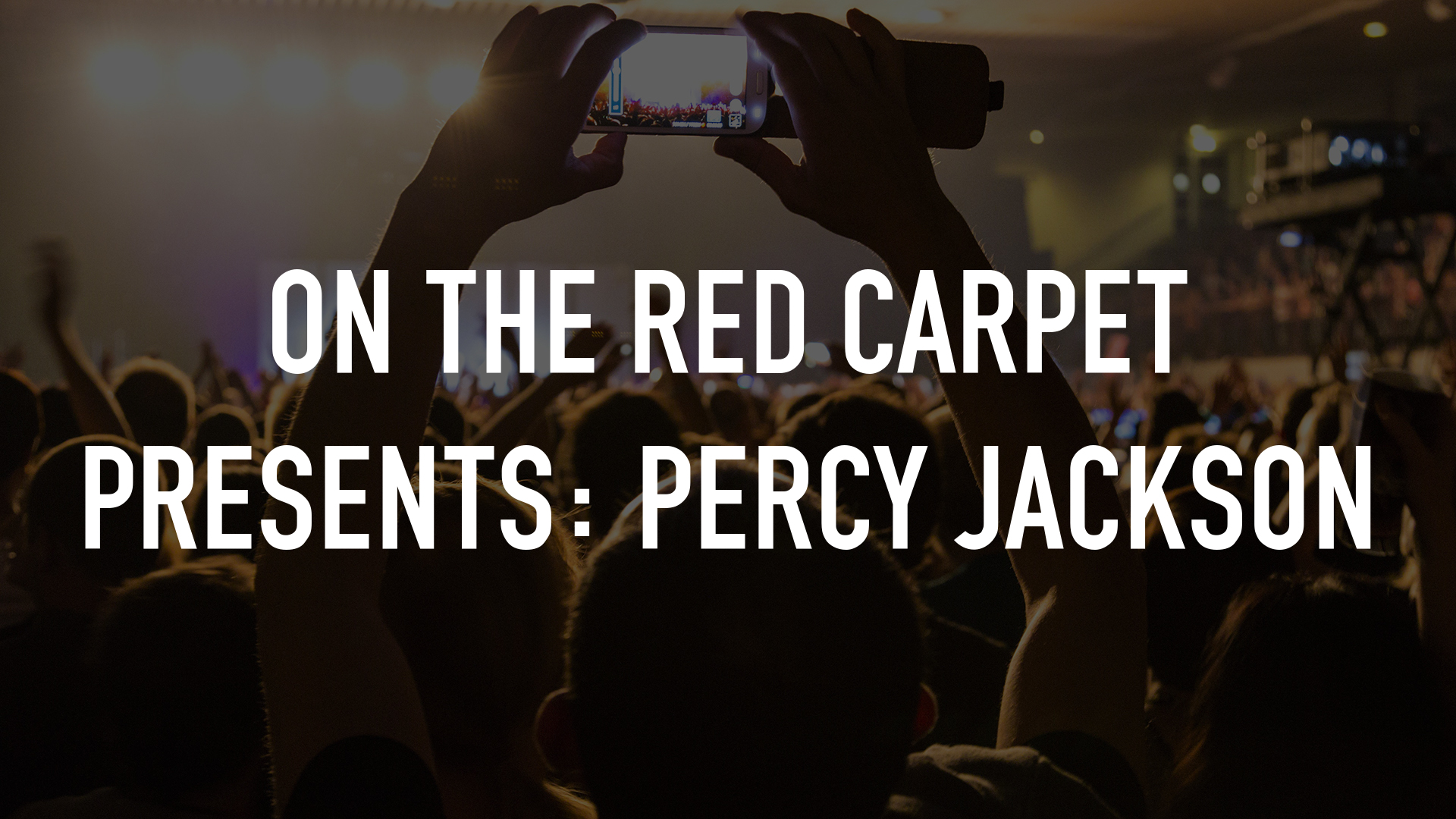 On the Red Carpet Presents: Percy Jackson