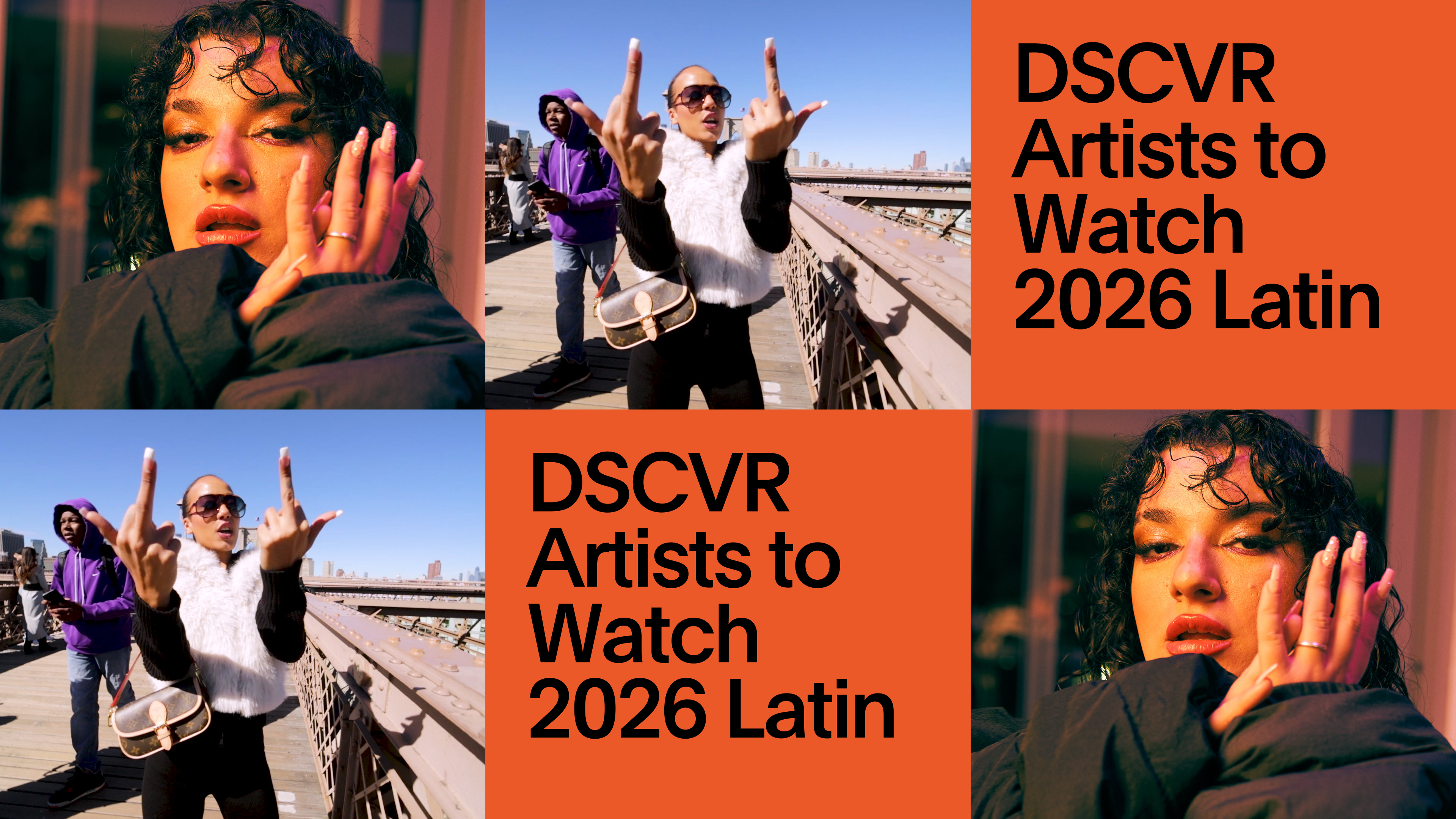 DSCVR Artists to Watch 2026 Latin