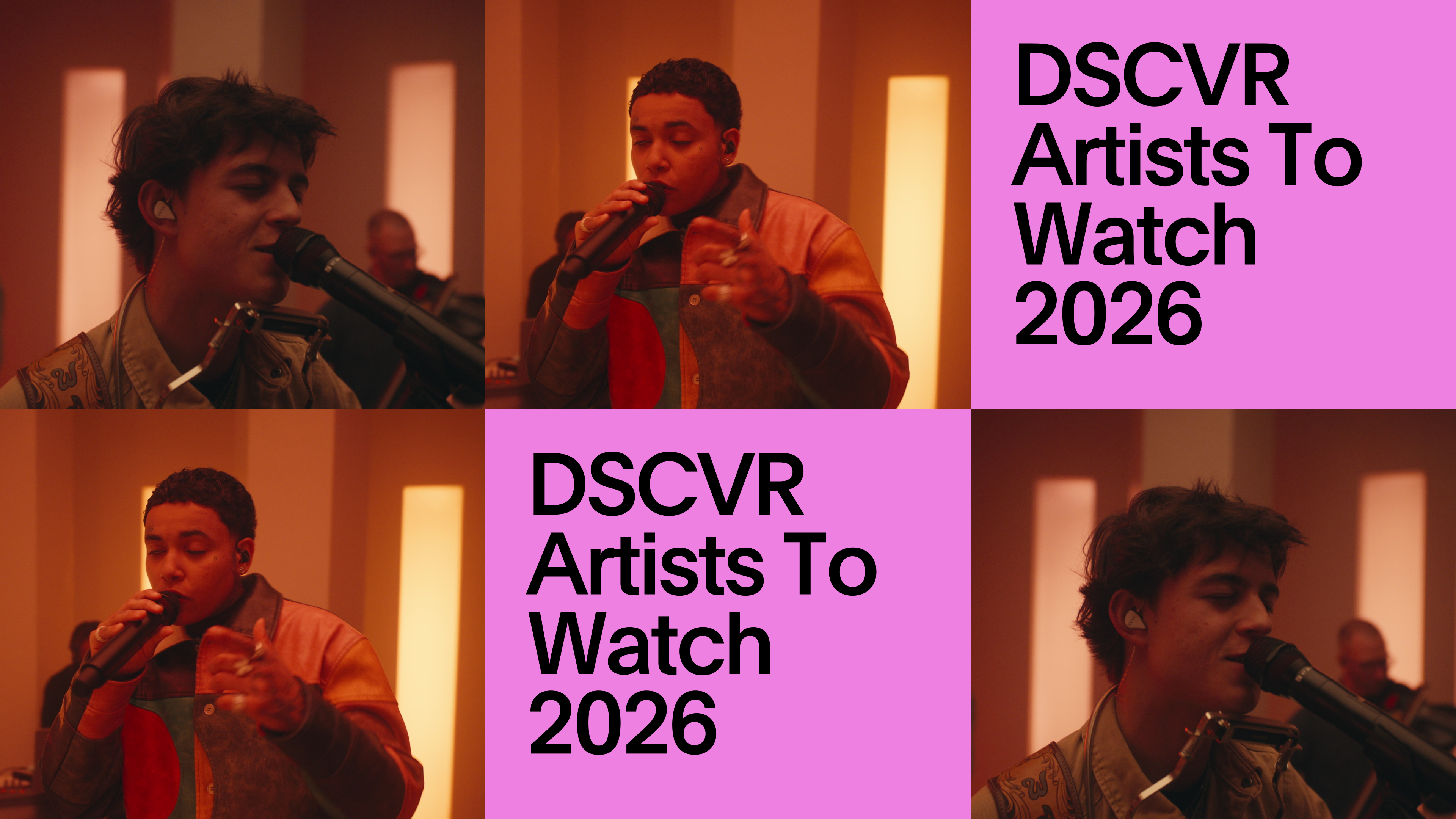 DSCVR Artists To Watch 2026