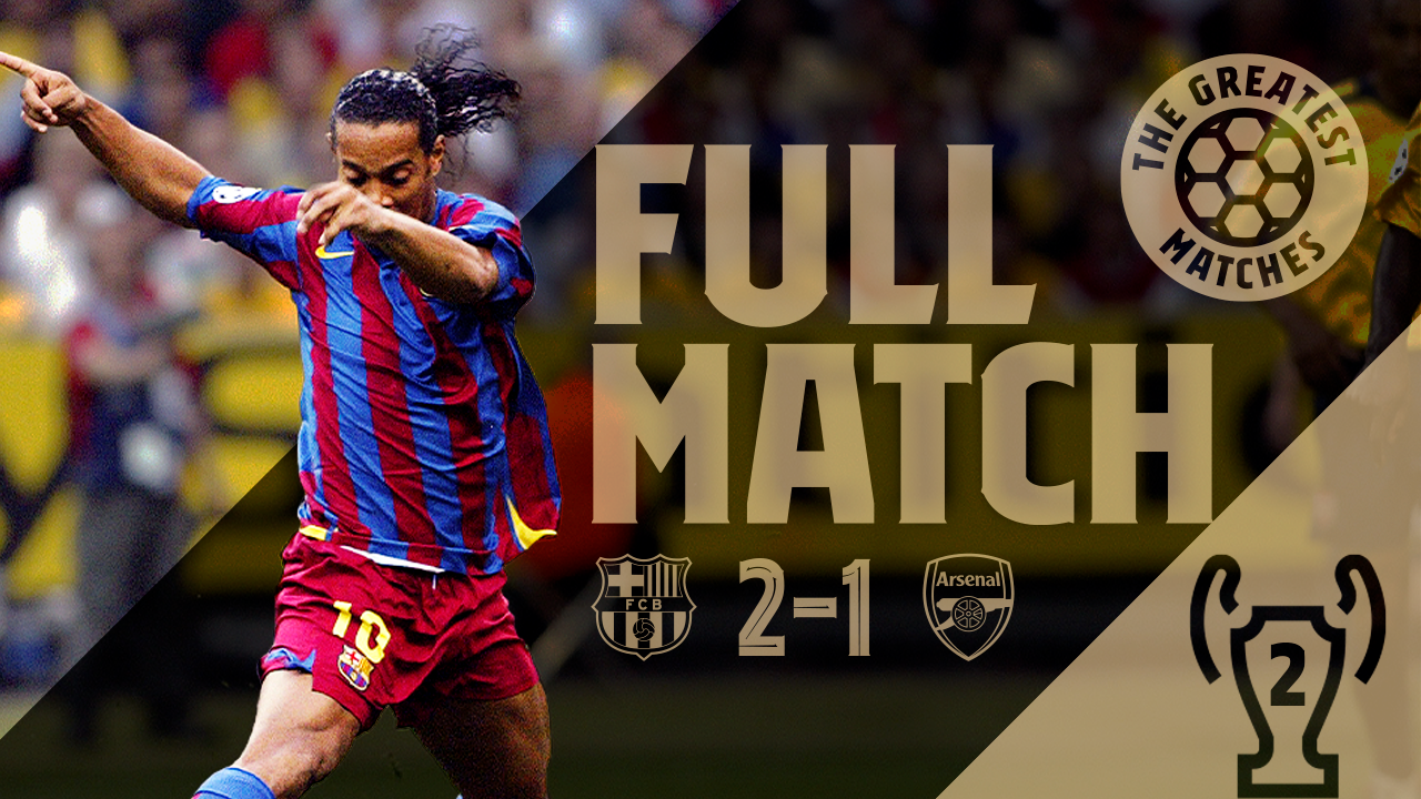 PARTIDO COMPLETO | Barça - Arsenal | Champions League 05/06