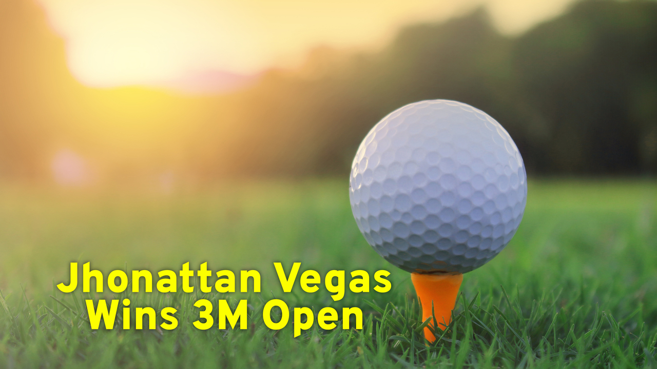 Jhonattan Vegas Wins 3M Open