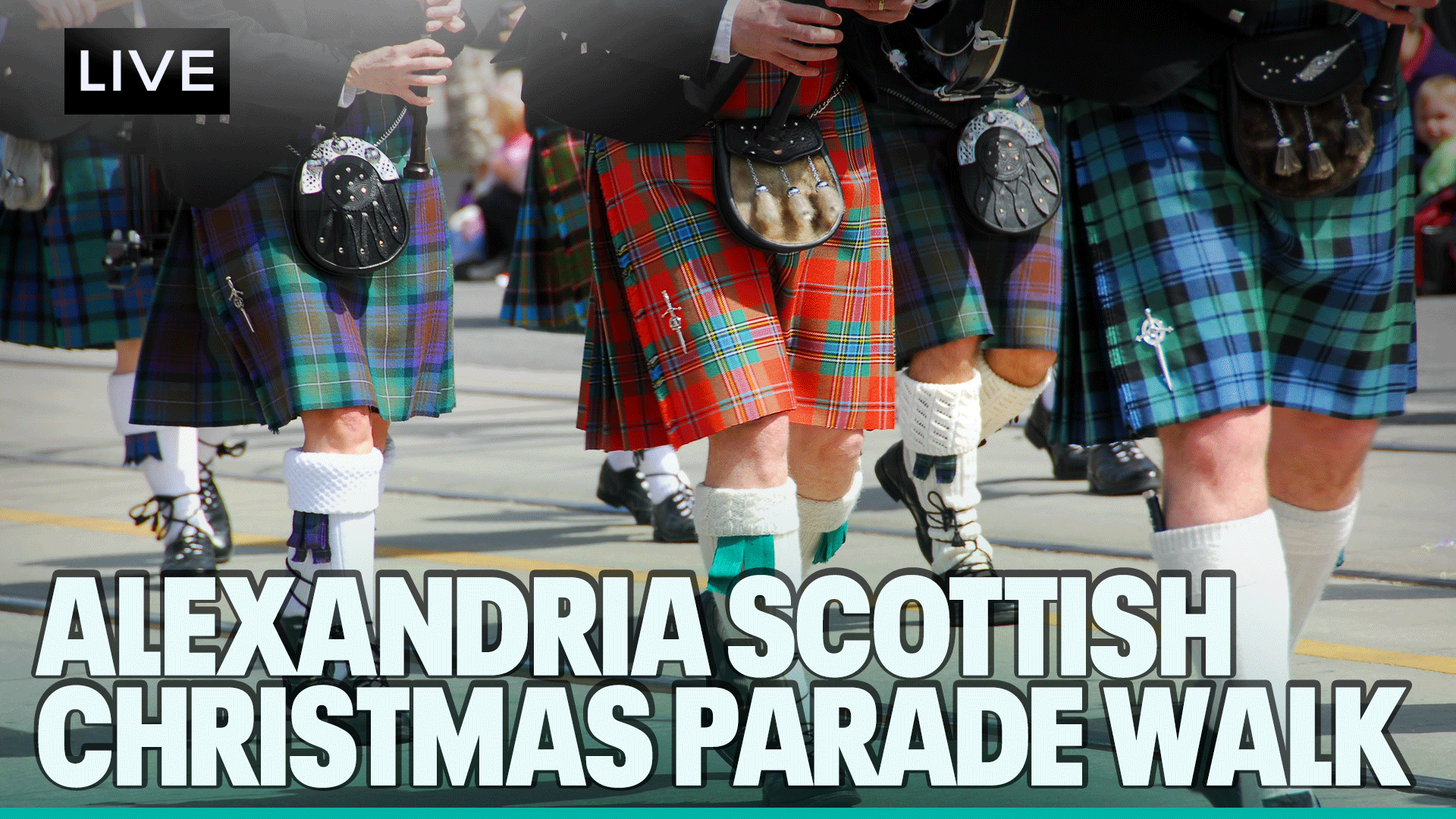 LIVE: Alexandria Scottish Christmas Parade Walk