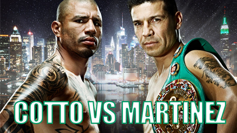 World Championship Boxing: Sergio Martinez vs. Miguel Cotto