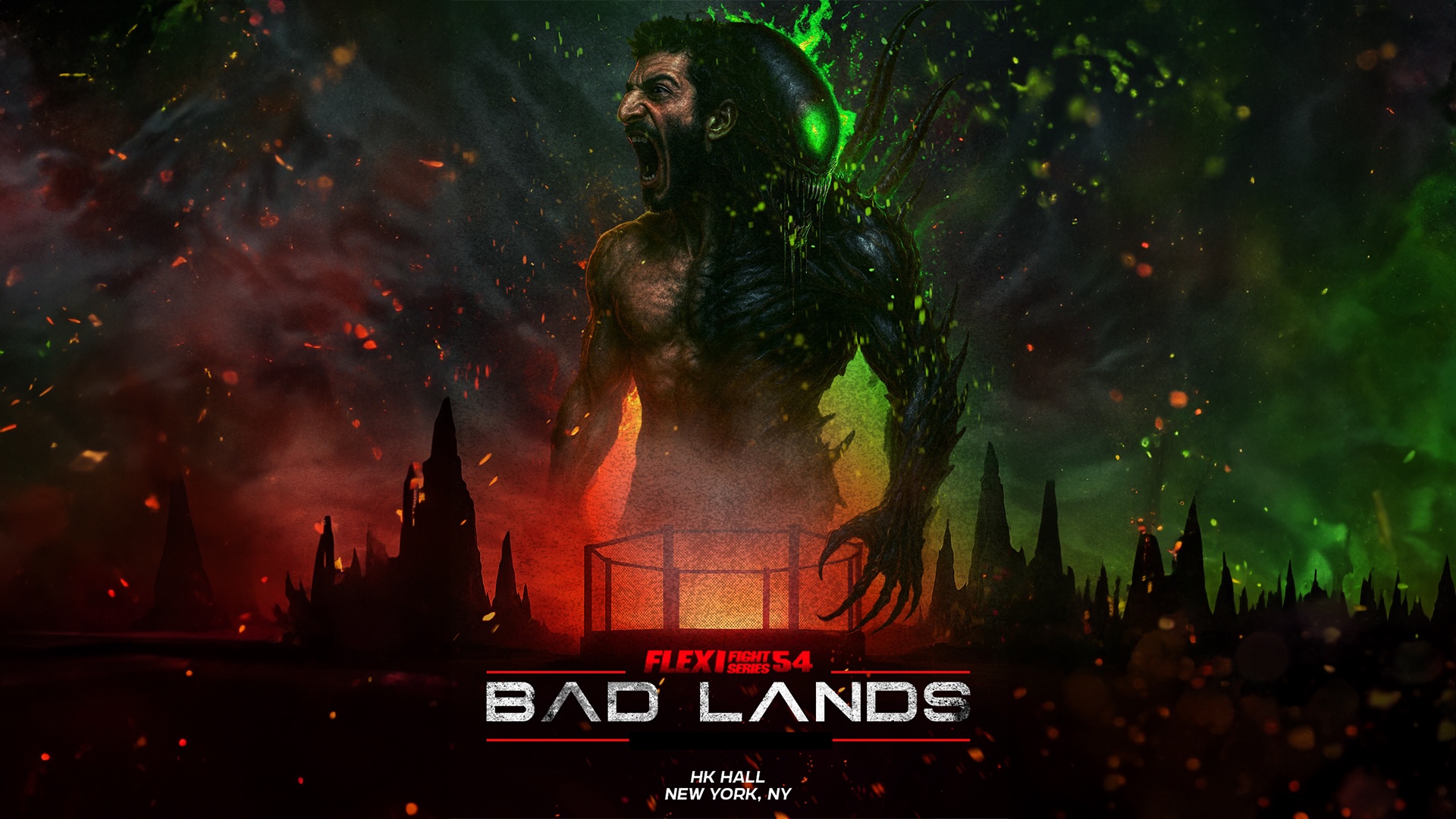 LIVE: Flex Fight Series 54: Bad Lands
