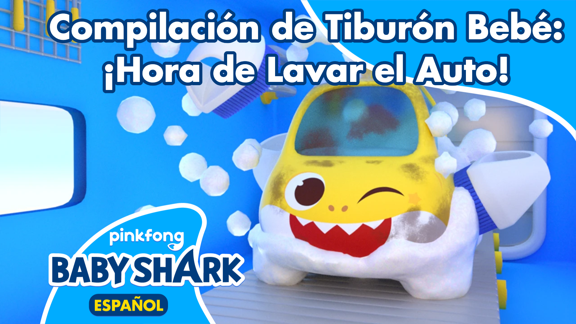 Compilación de Tiburón Bebé: ¡Hora de Lavar el Auto!