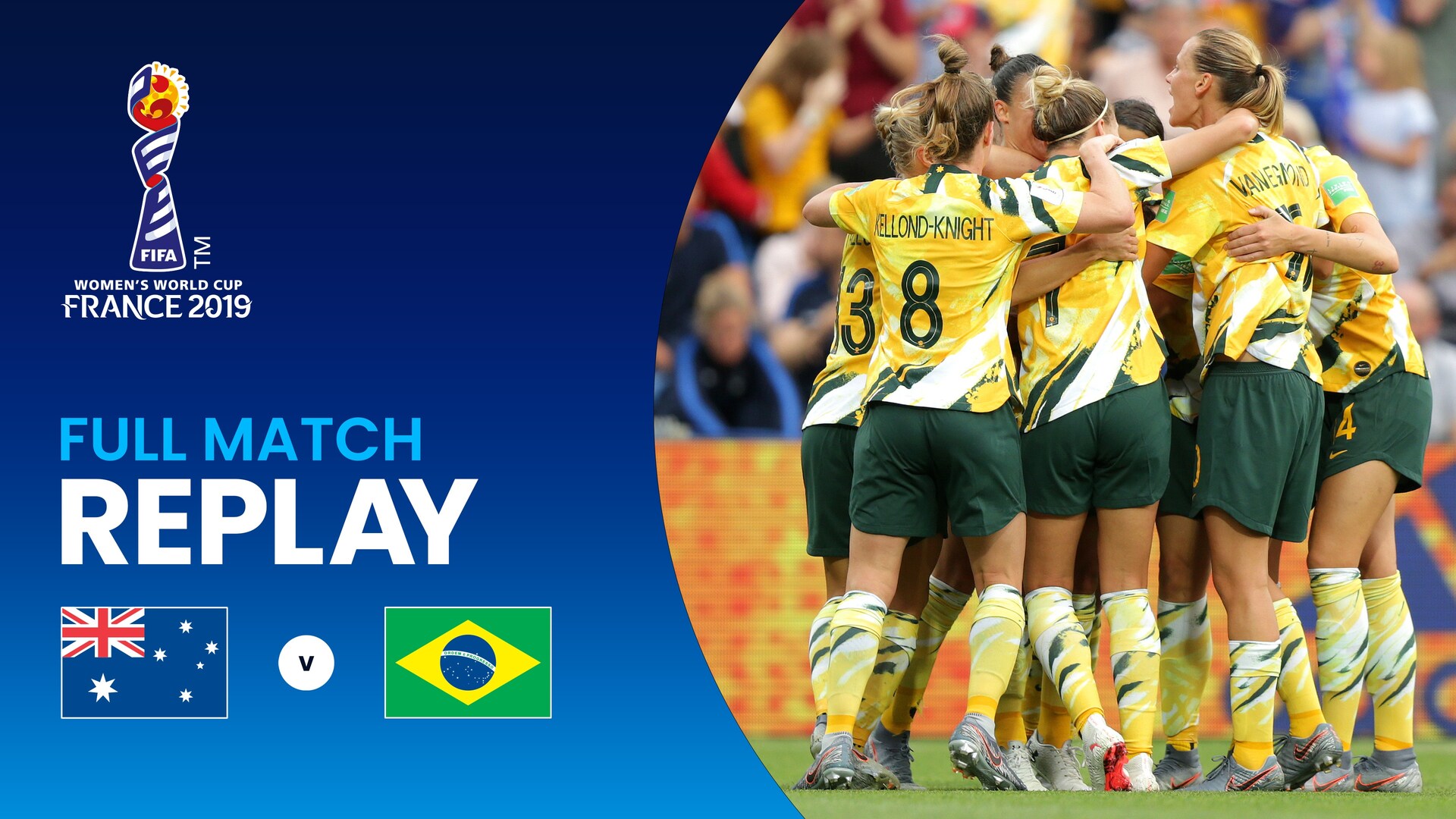 Australia v Brazil | Group C | FIFA Women's World Cup France 2019™ | Full Match Replay