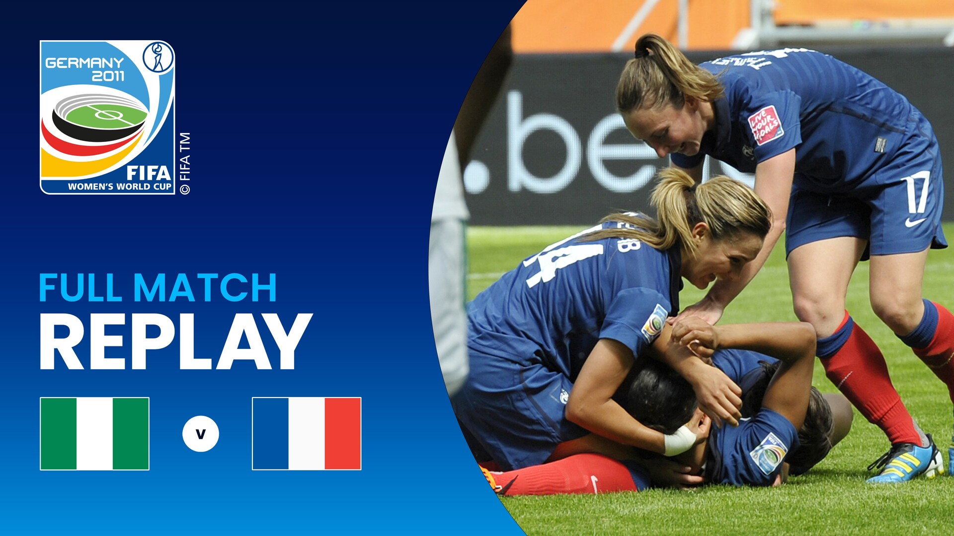 Nigeria v France | Group A | FIFA Women's World Cup Germany 2011™ | Full Match Replay