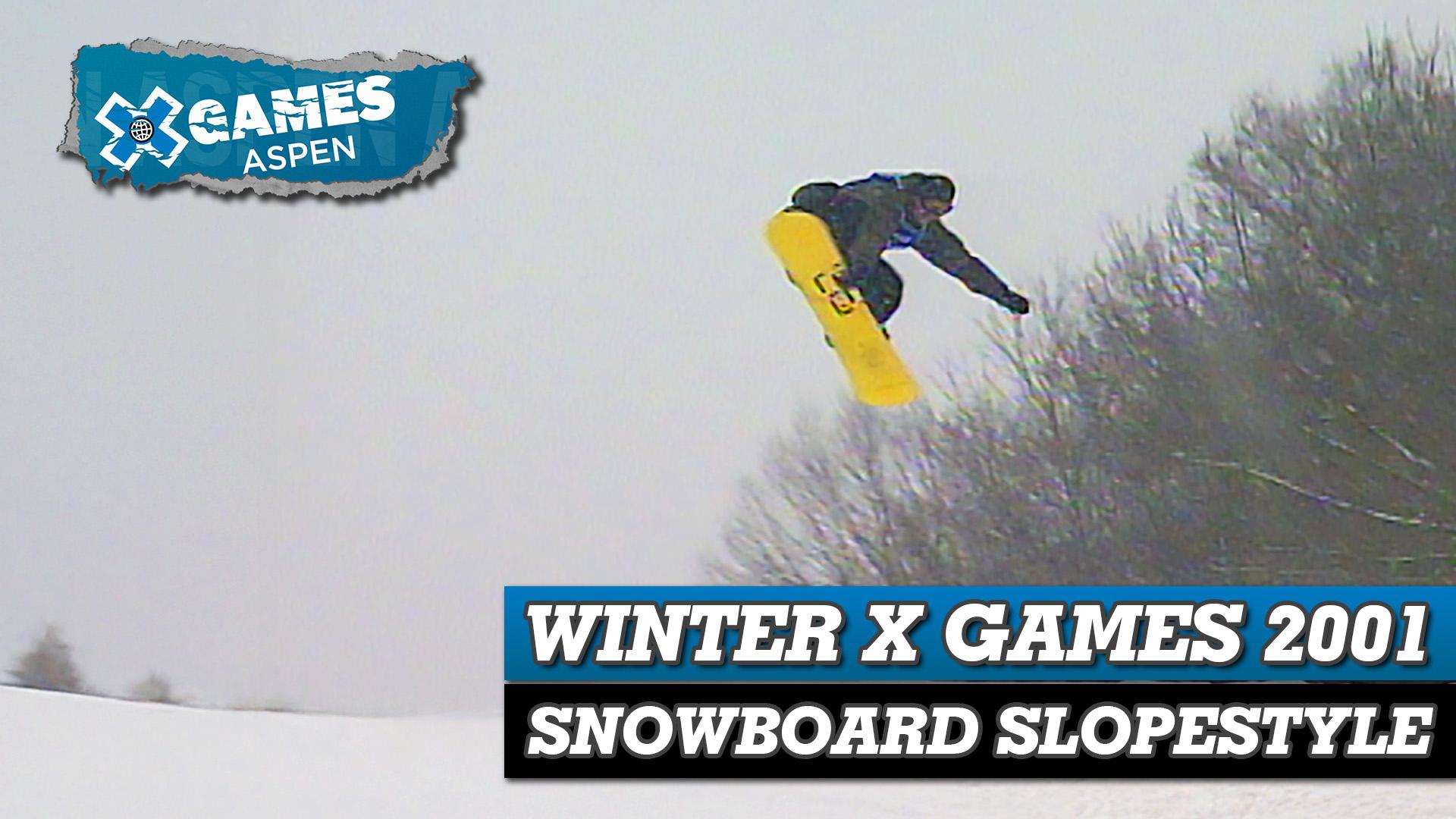 Winter X Games 2001: Snowboard Slopestyle
