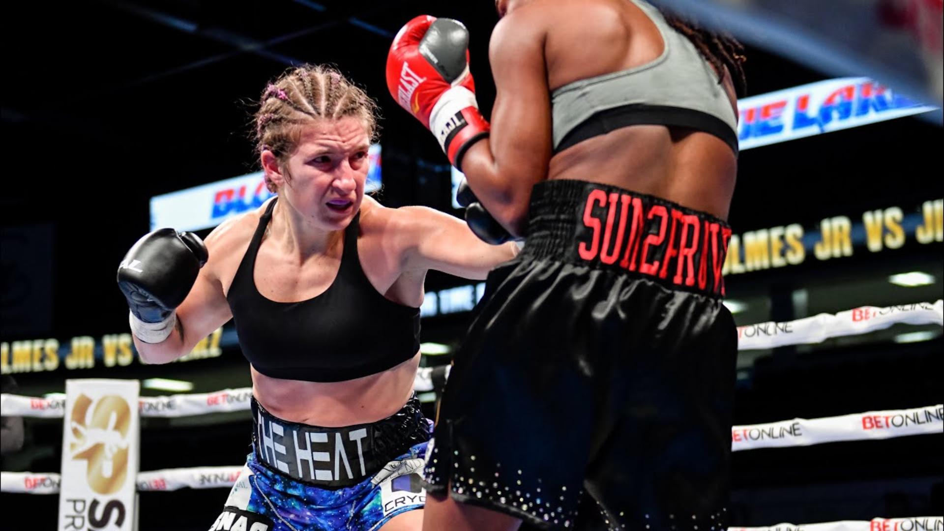 Samantha Worthington vs Jaica Pavilus