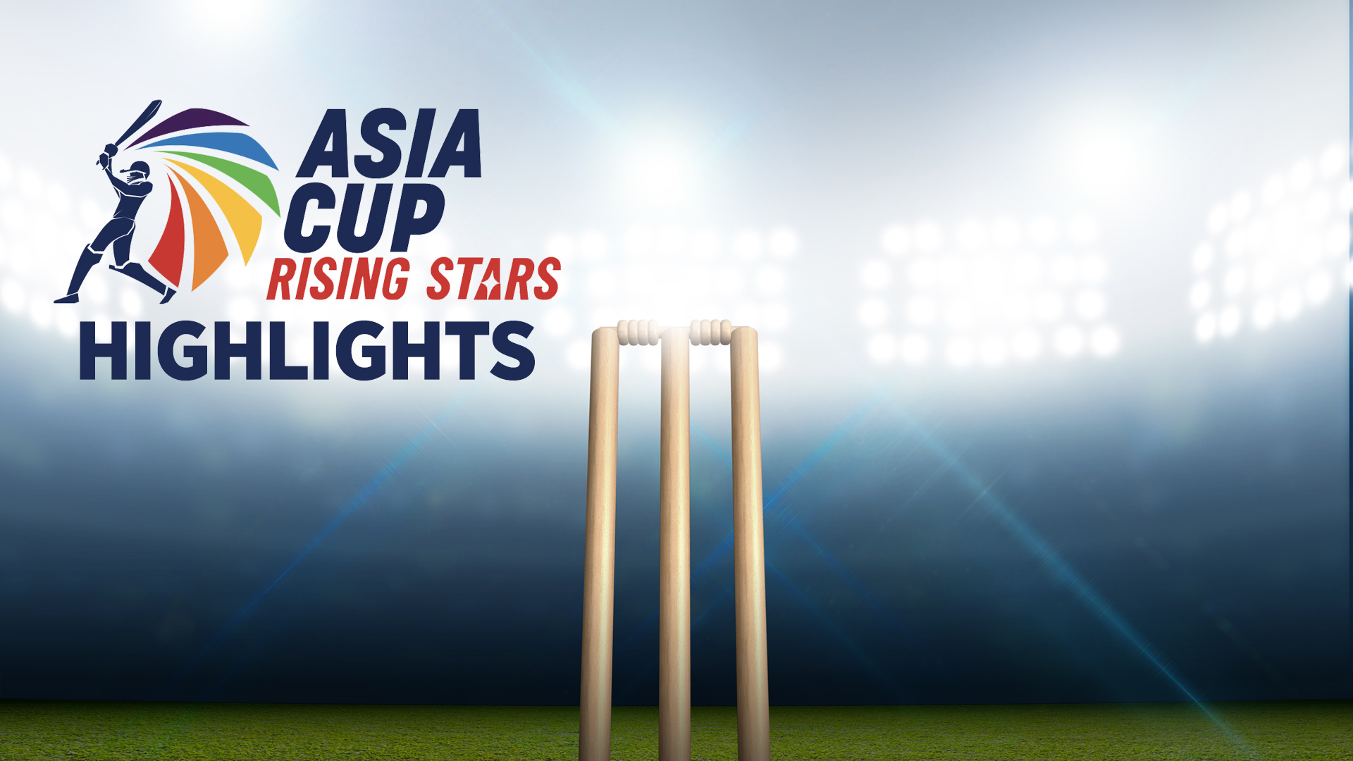 Asia Cup Rising Stars Cricket Highlights
