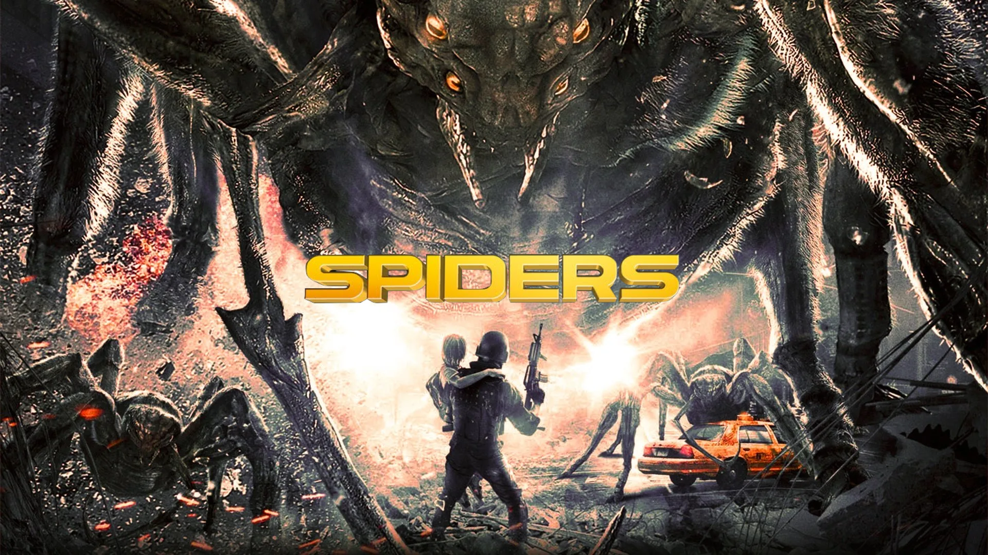 Spiders 3d