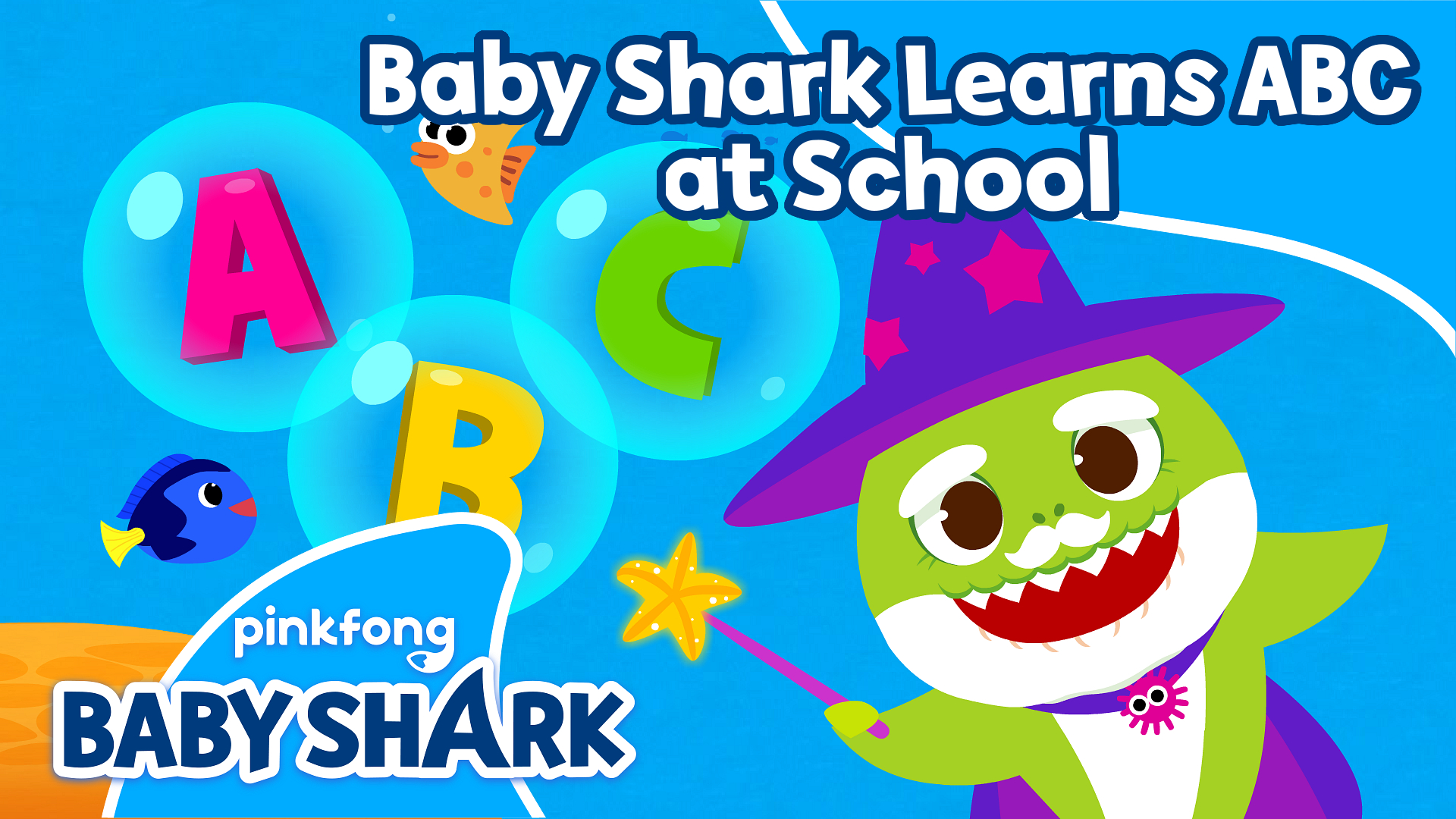 Baby Shark Learns Abc At School