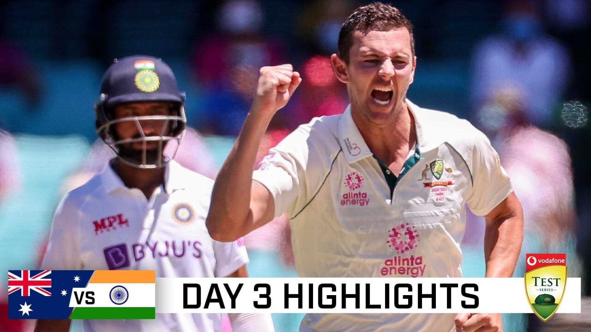 Bowling, fielding gives Australia edge | RAPID REWIND | 2020/21 Border-Gavaskar Trophy | Third Test, Day 3