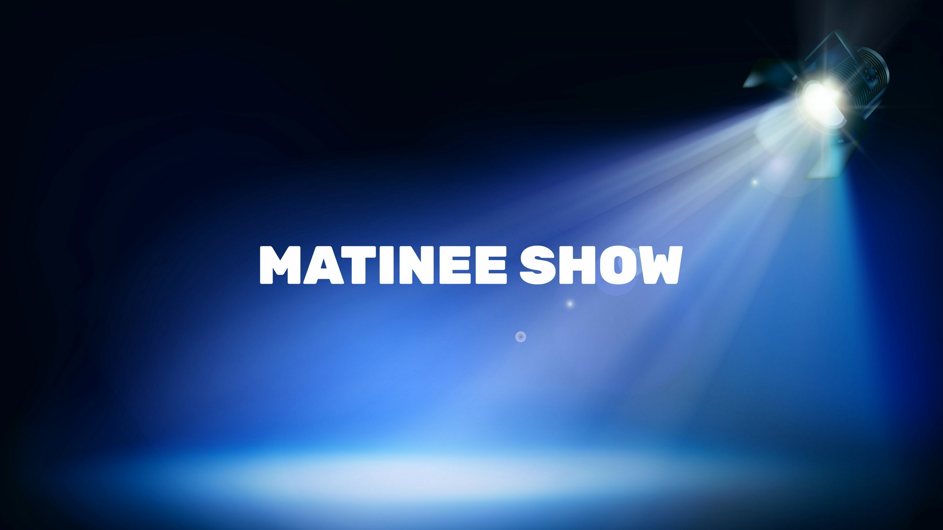 Matinee Show