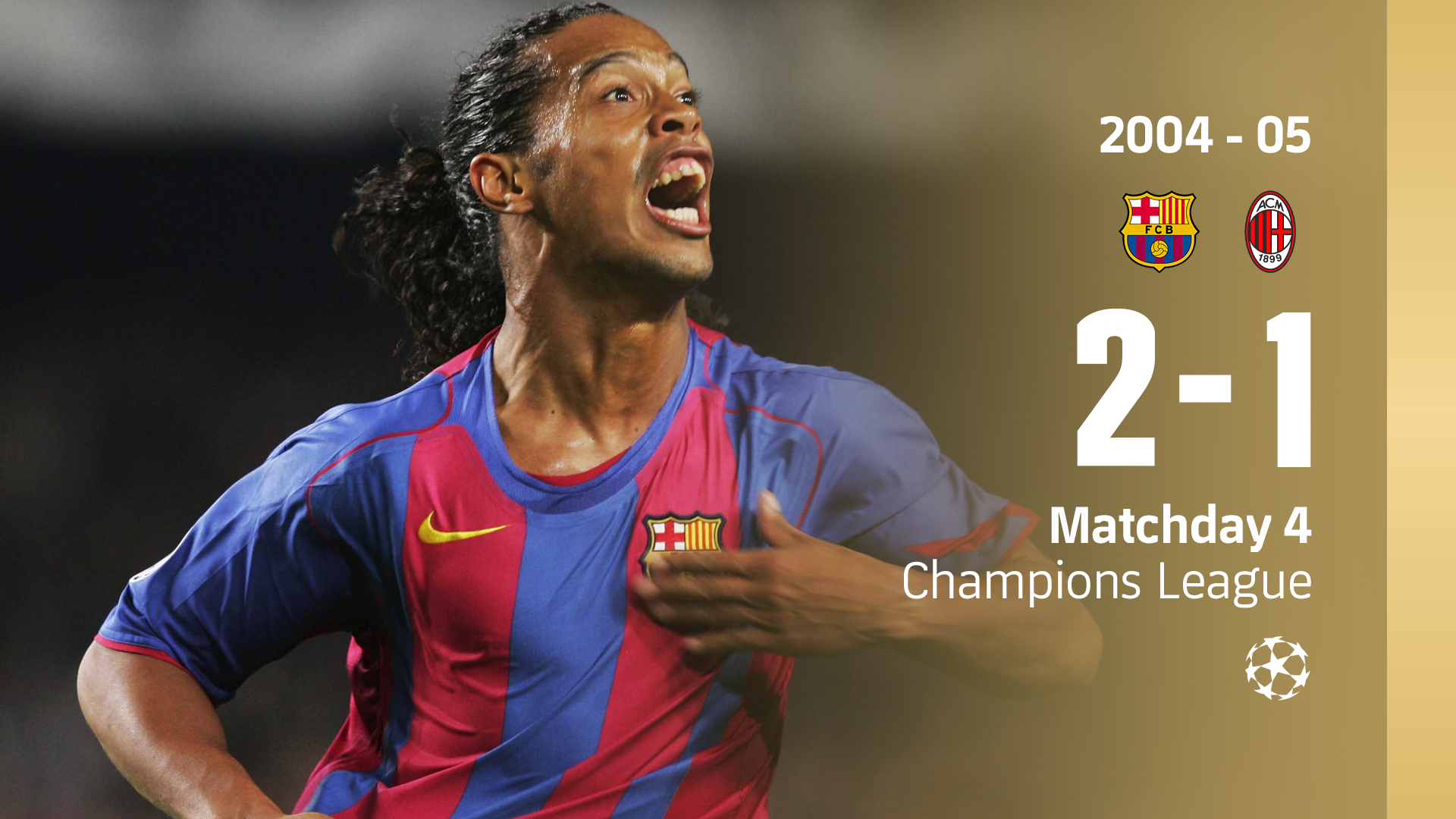 PARTIDO COMPLETO | Barça - Milan | Champions League 2004/2005