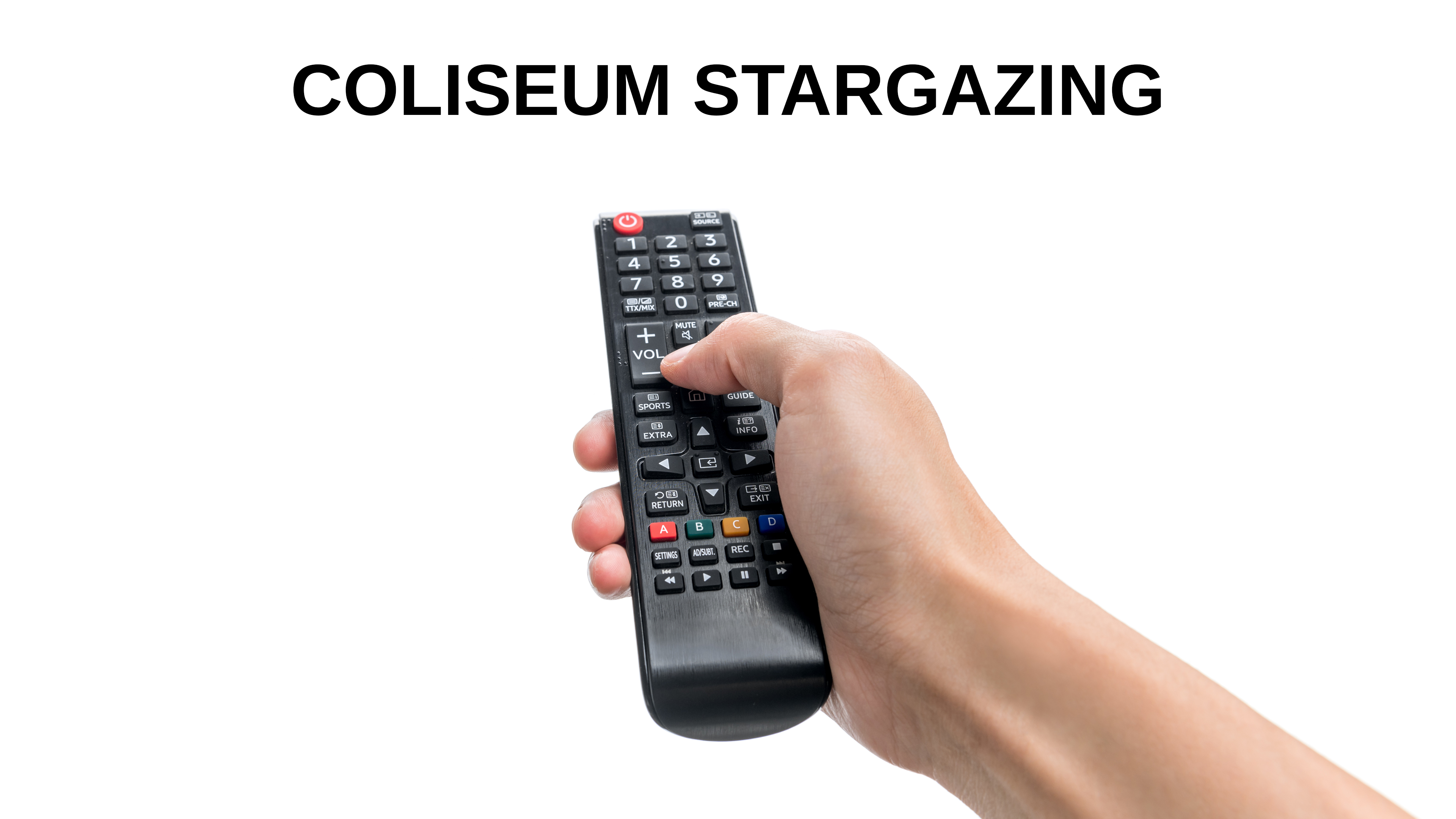 Coliseum stargazing