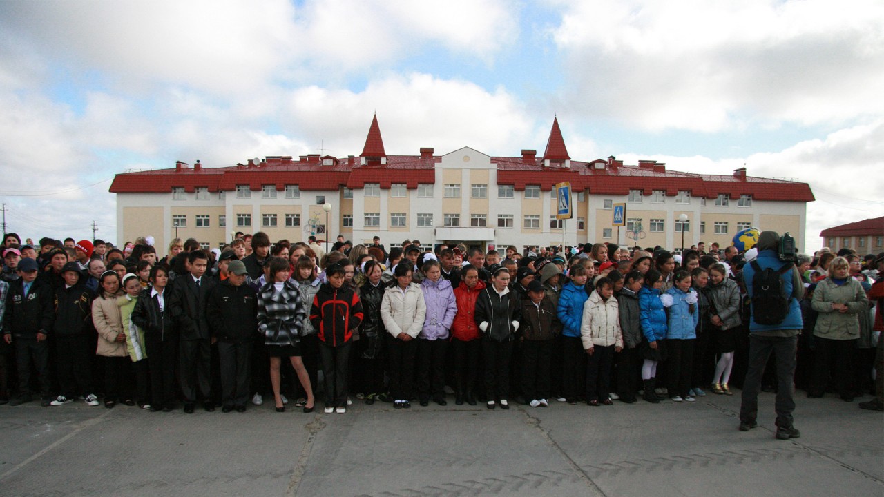Die Polarschule der Nomadenkinder