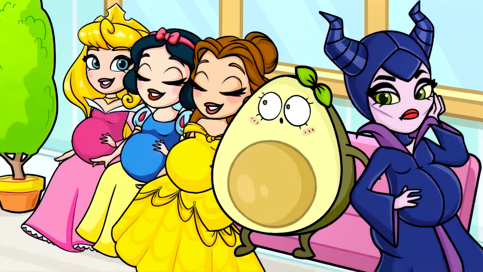 Disney Pregnant Princesses